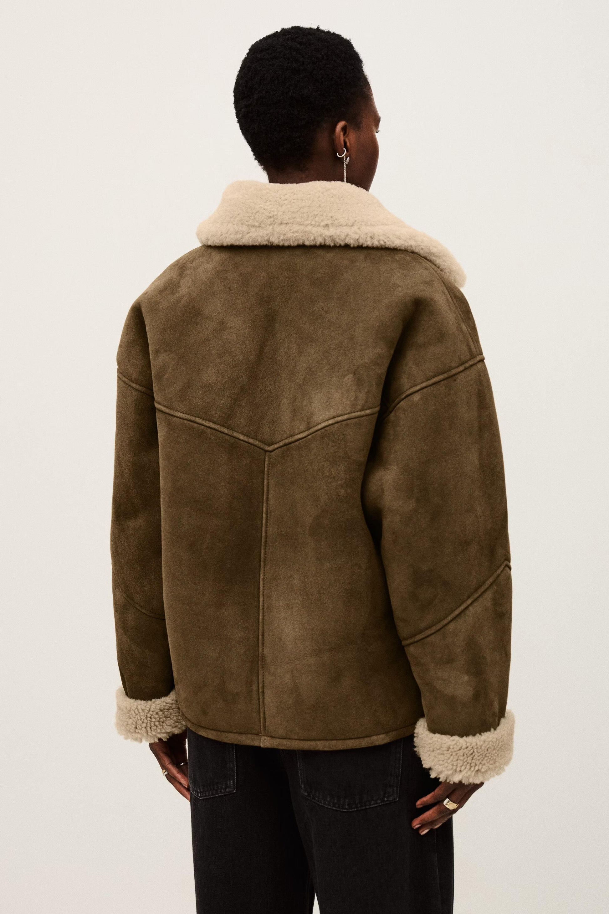 ba&sh Coat Maggy Brown