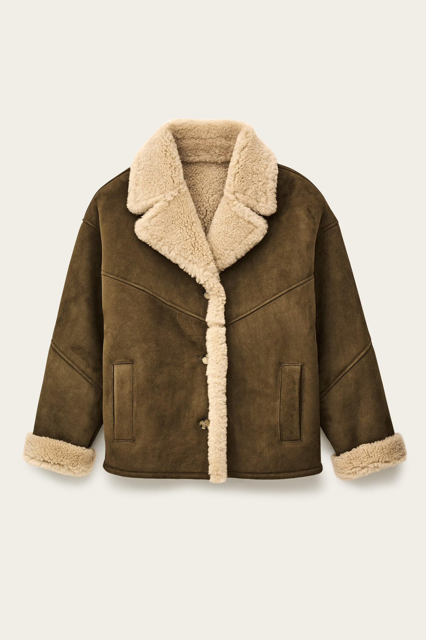ba&sh Coat Maggy Brown