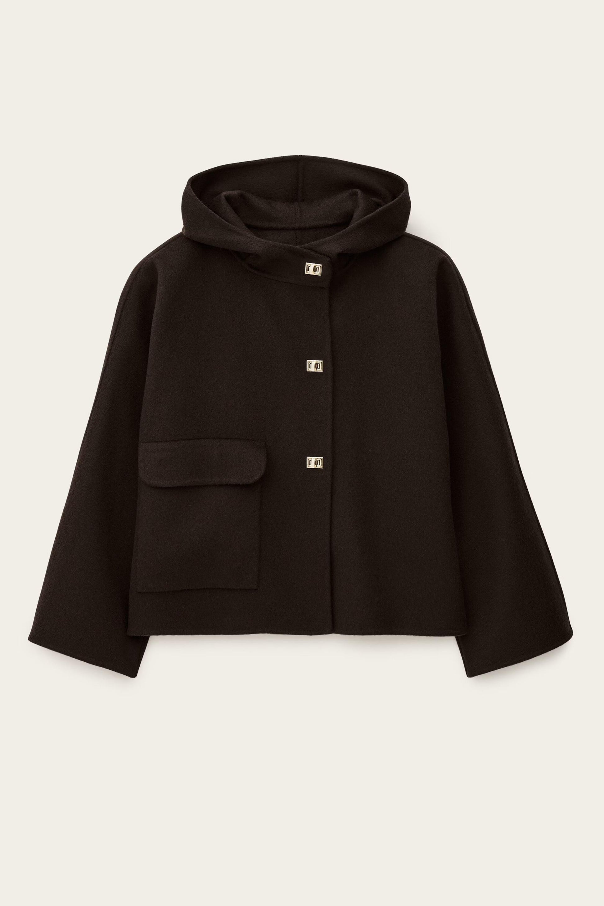 ba&sh Hooded Jacket Kove Brown