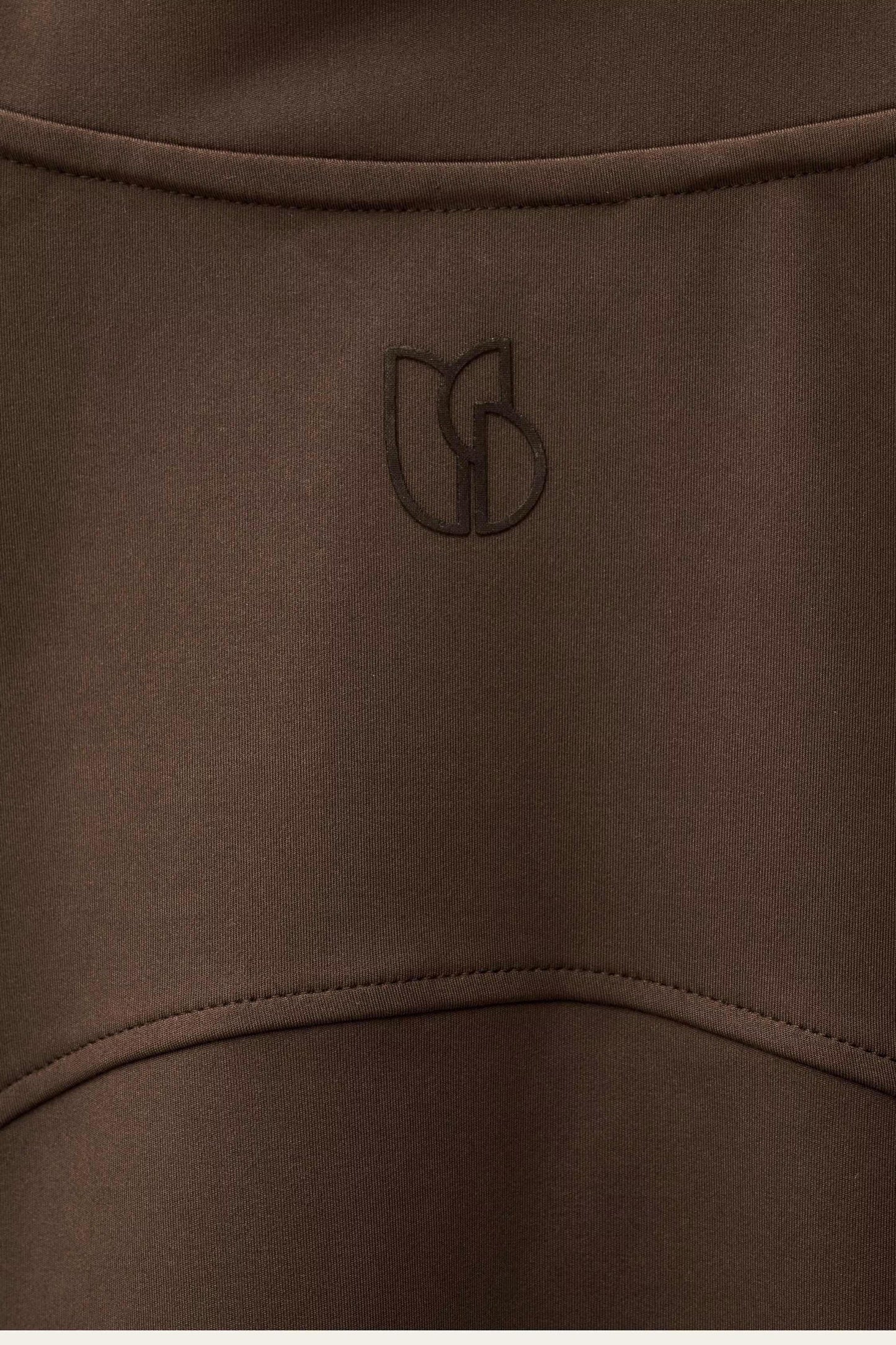 ba&sh Stand-Up Collar Jacket Gladys Brown