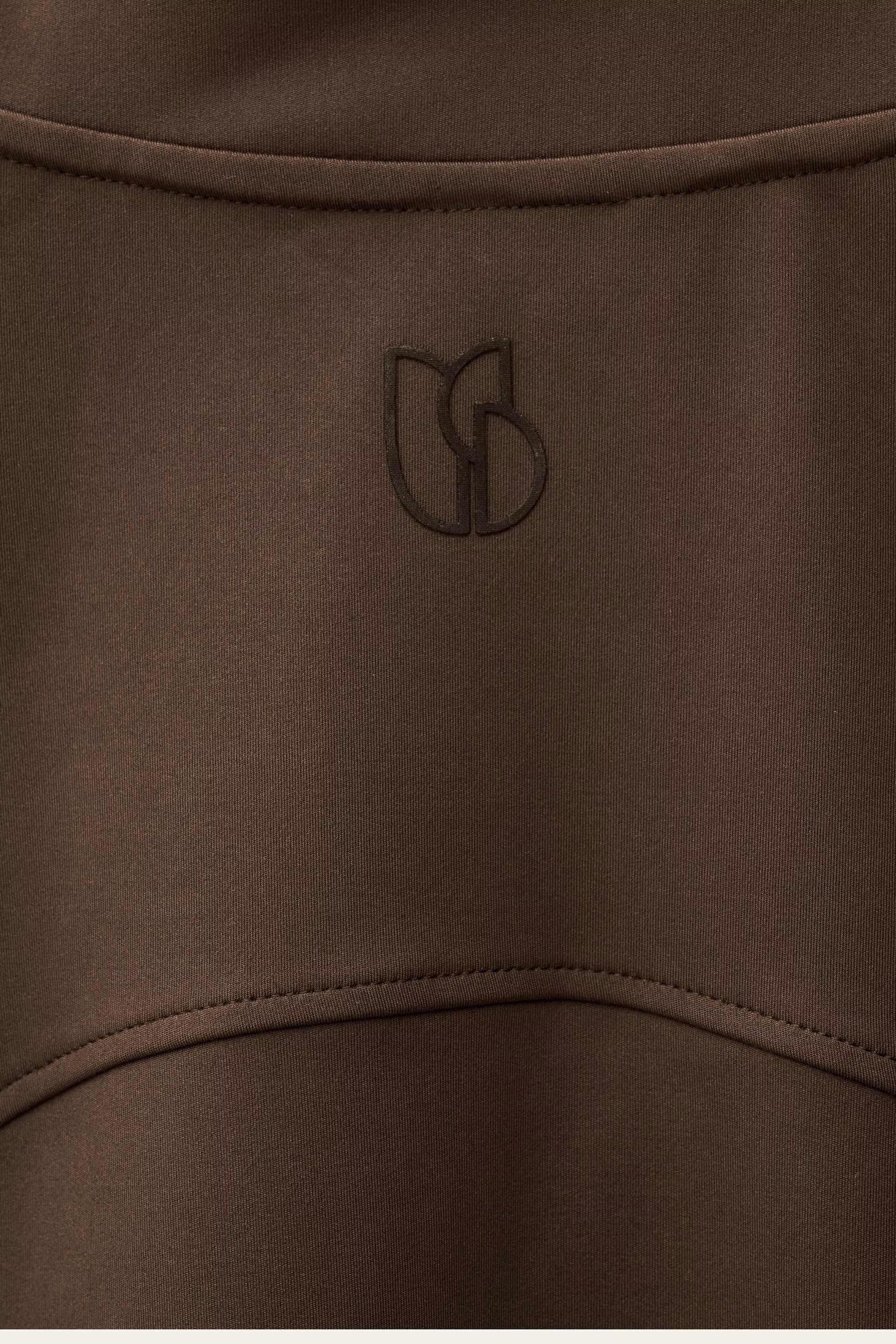 ba&sh Stand-Up Collar Jacket Gladys Brown