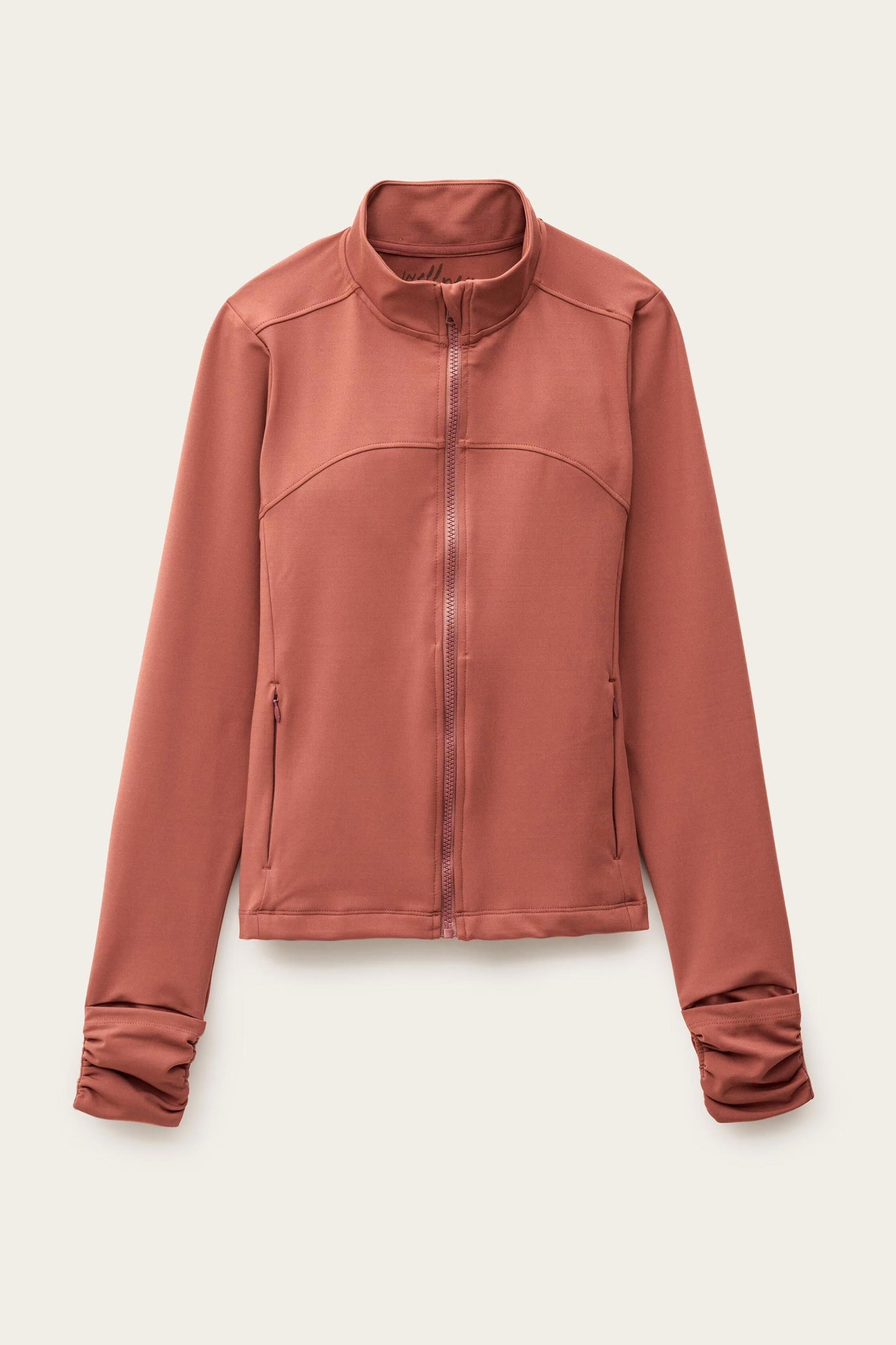 ba&sh Stand-Up Collar Jacket Gladys Pink