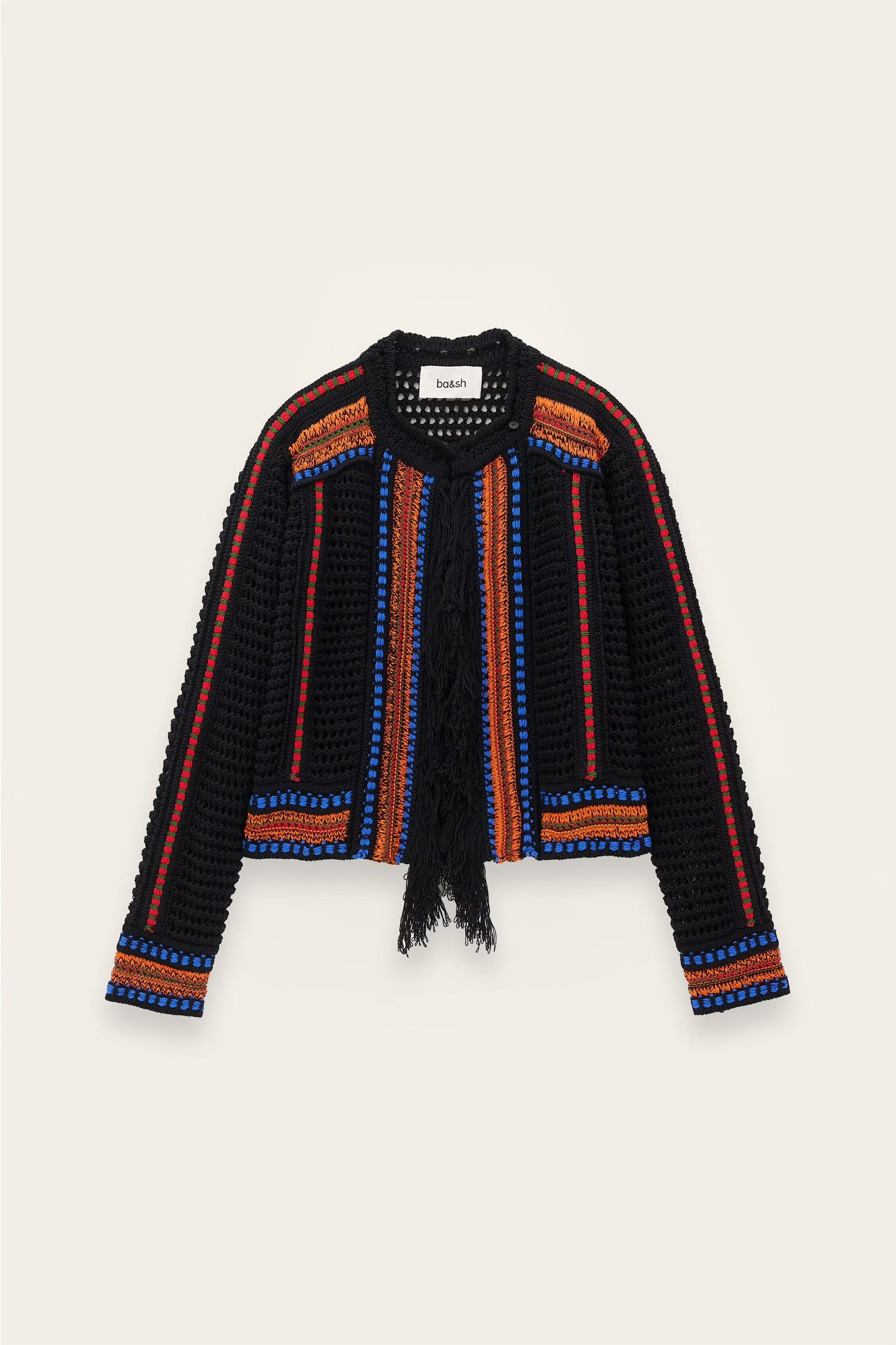 ba&sh Knit Cardigan Bianca Multicolored