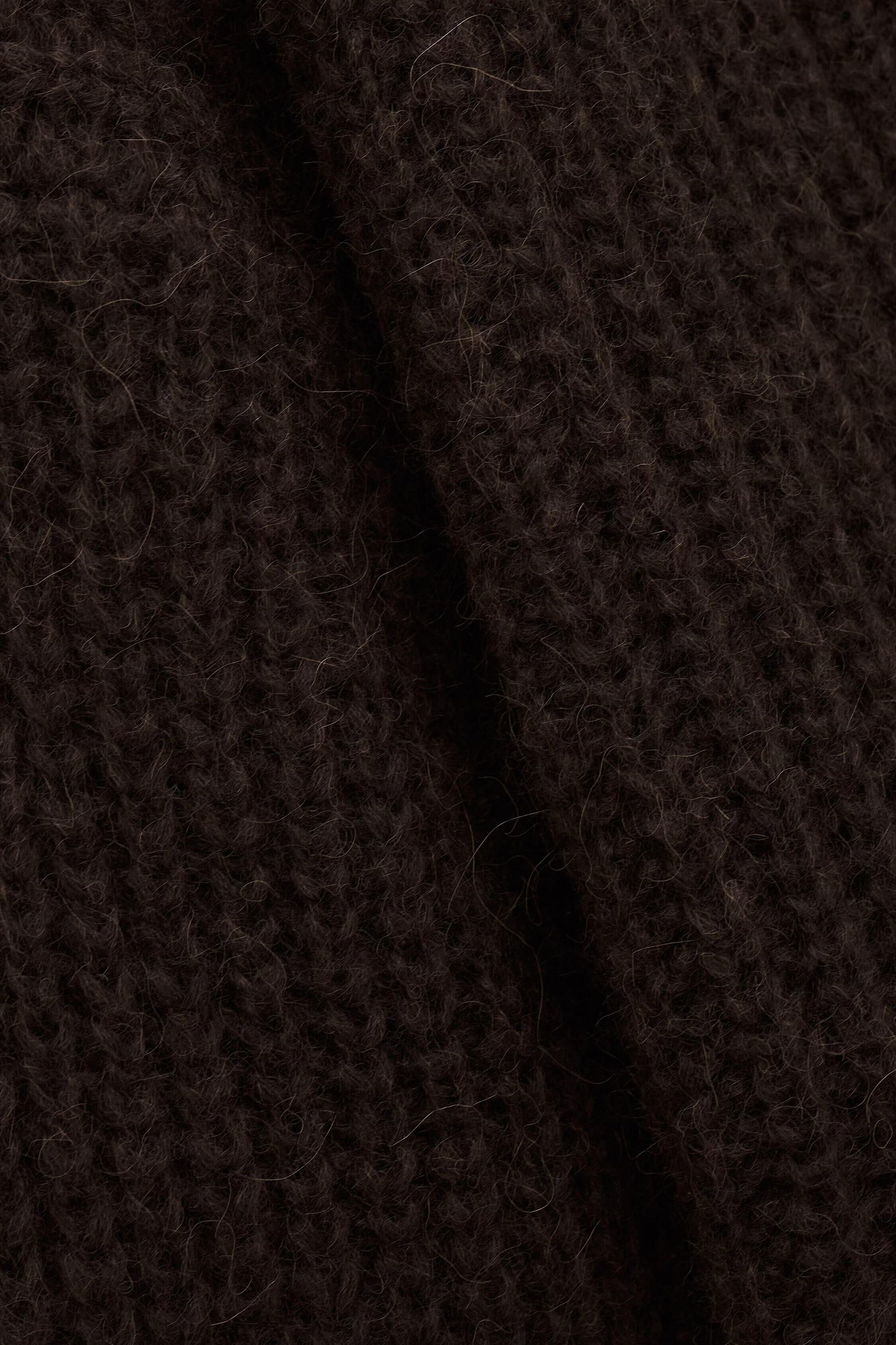 ba&sh Loose-Fitting Sweater Beltane Brown