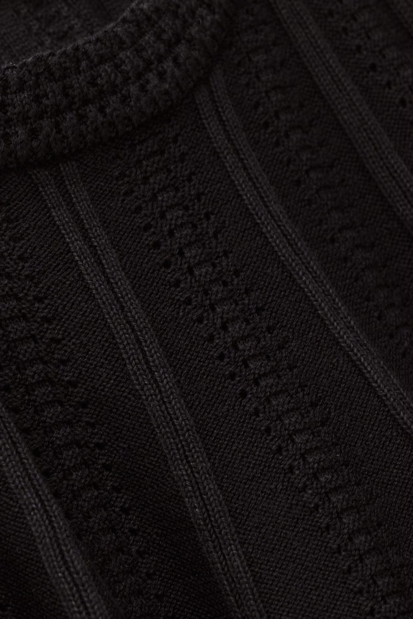 ba&sh Knit Tank Top Serres Black