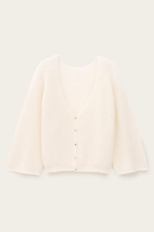 ba&sh Reversible Sweater Isaac Off-White