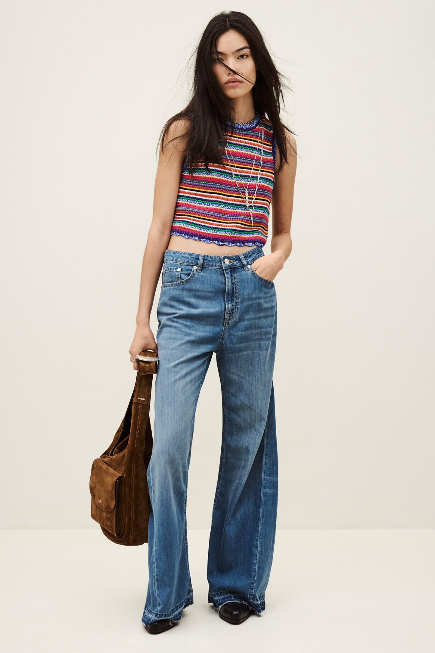 ba&sh Top Fira Multicolored