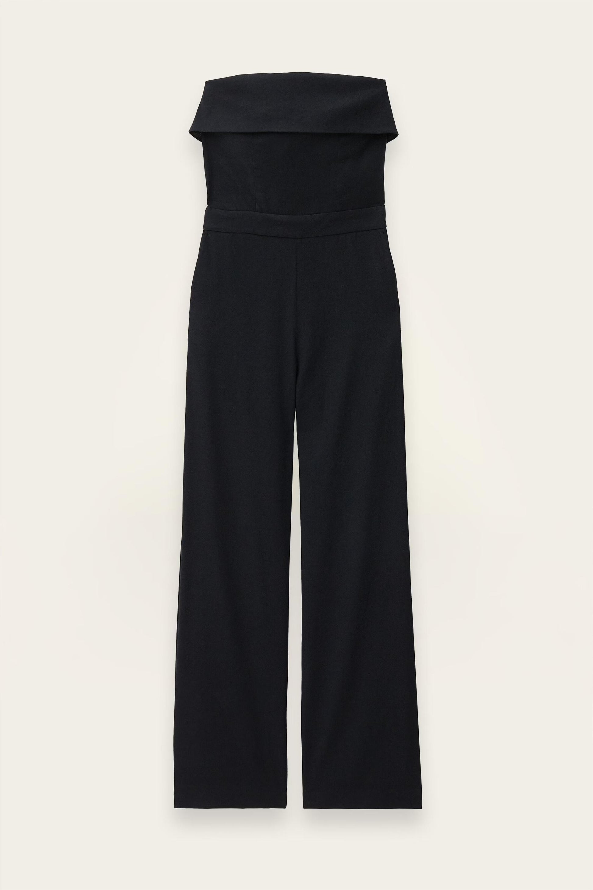 ba&sh Bustier Jumpsuit Cenelia Blue