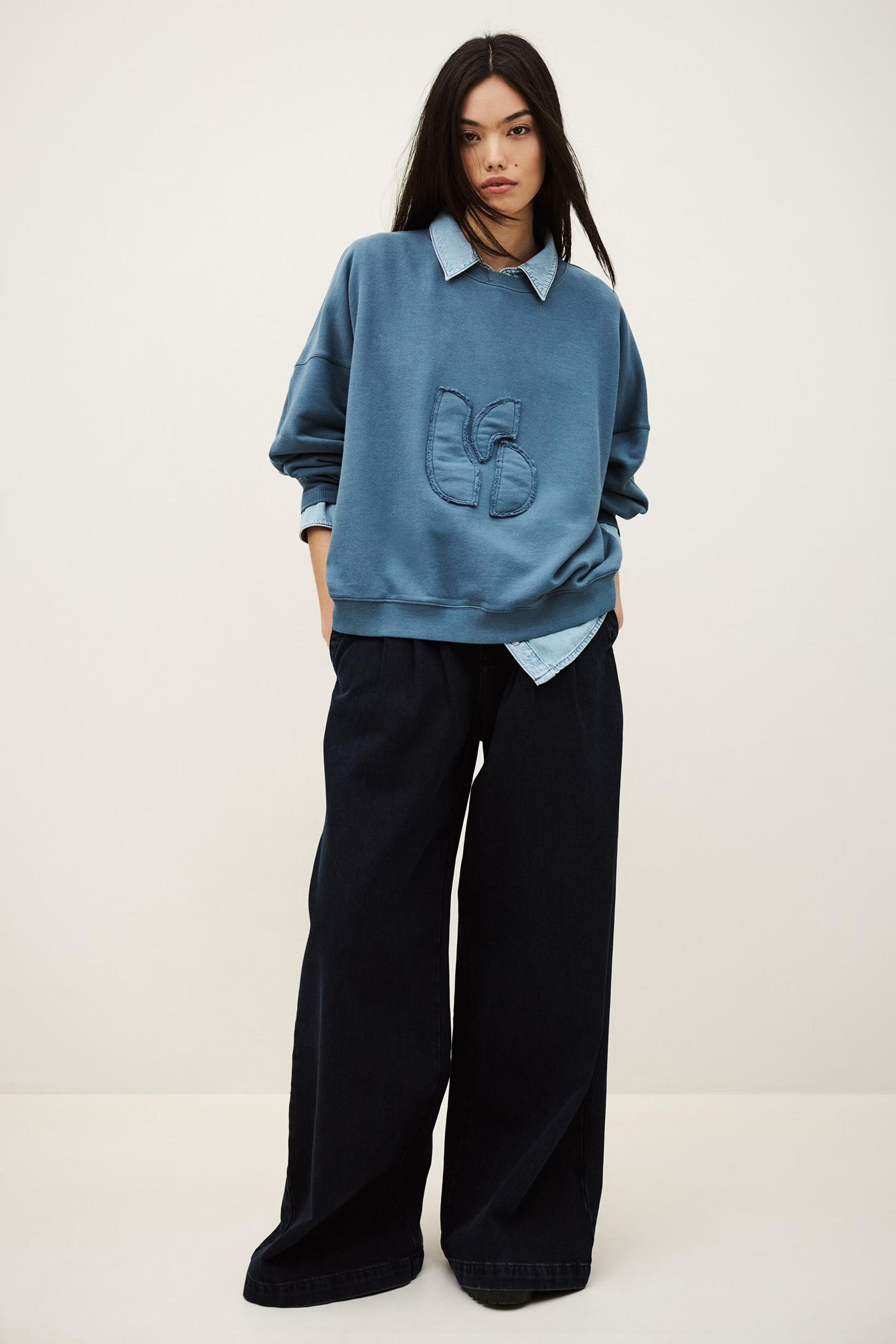 ba&sh Sweatshirt Maia Blue