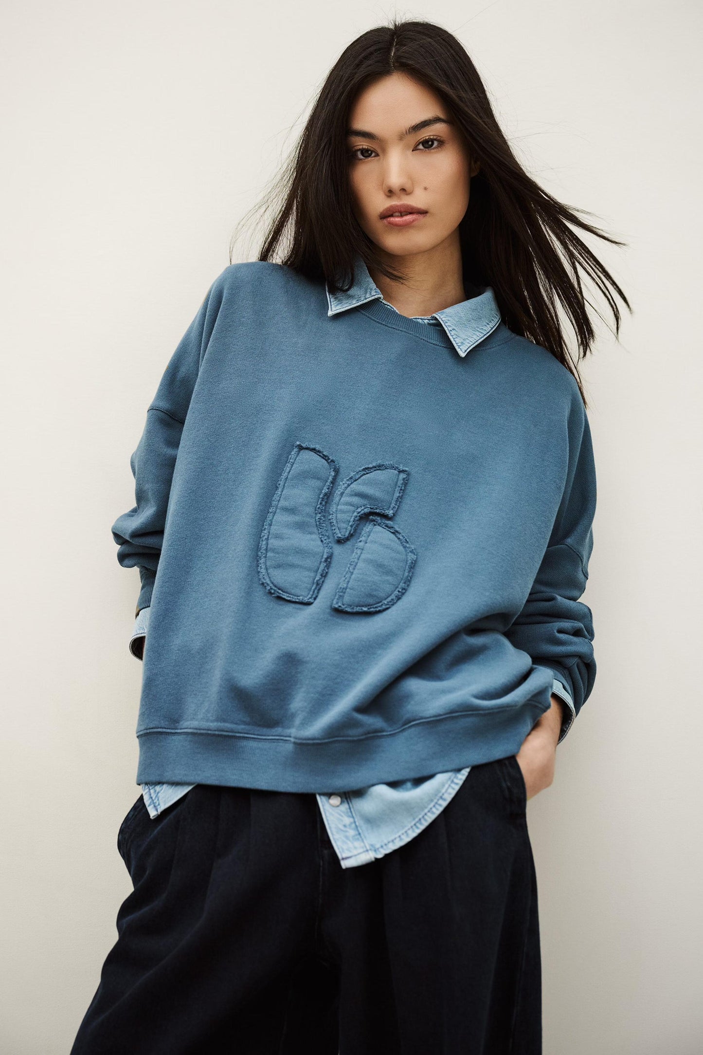 ba&sh Sweatshirt Maia Blue