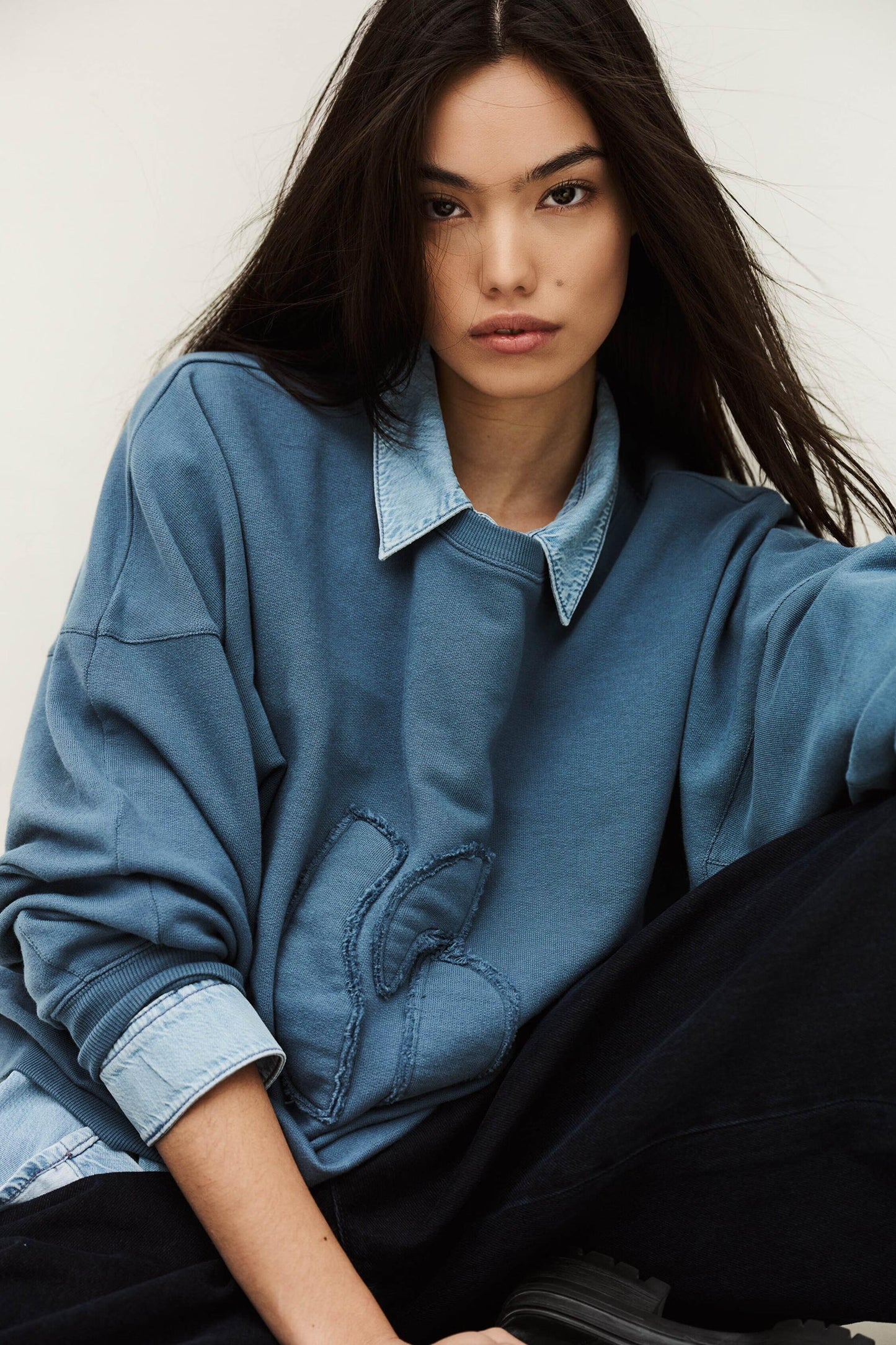 ba&sh Sweatshirt Maia Blue