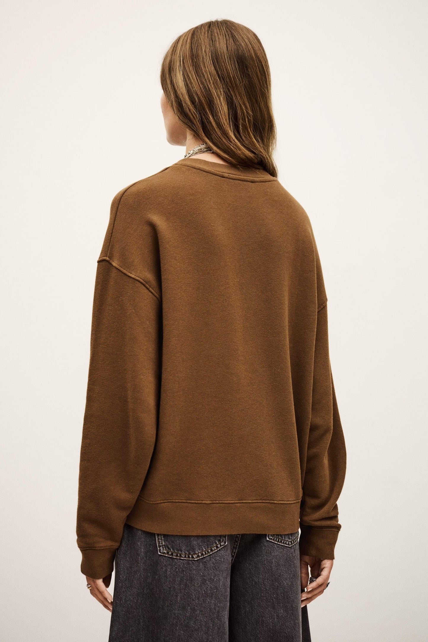 ba&sh Two-Tone Sweatshirt Benjamin Brown
