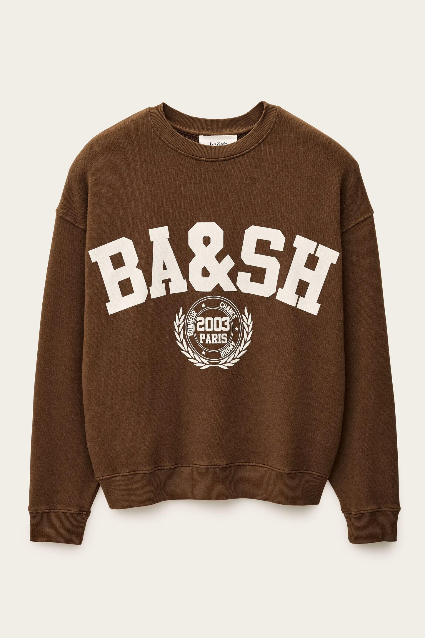 ba&sh Two-Tone Sweatshirt Benjamin Brown