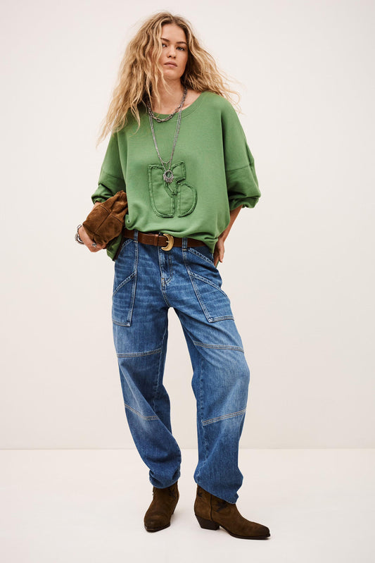 ba&sh Sweatshirt Maia Green