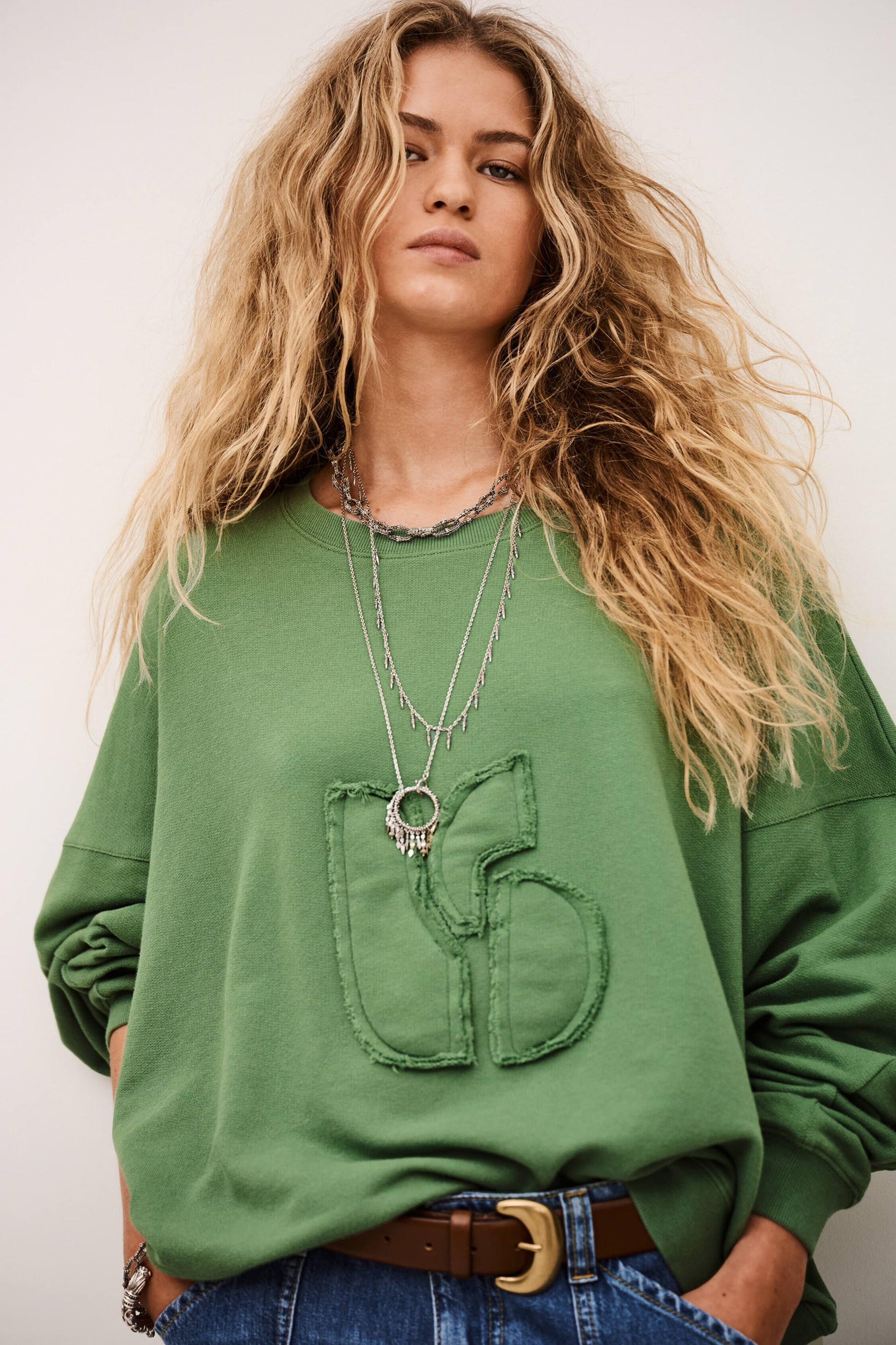 ba&sh Sweatshirt Maia Green