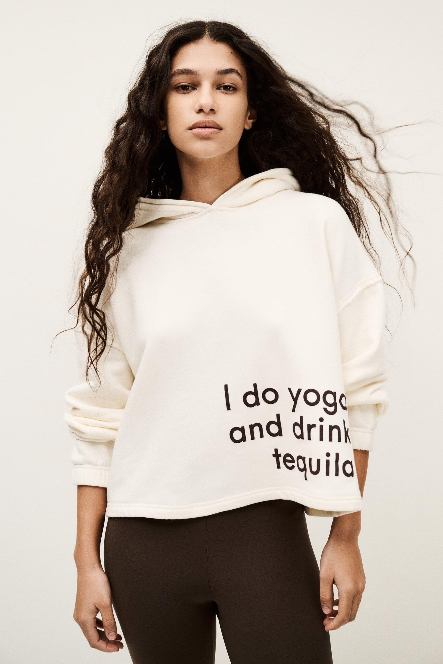 ba&sh Hoodie Pimbus Off-White
