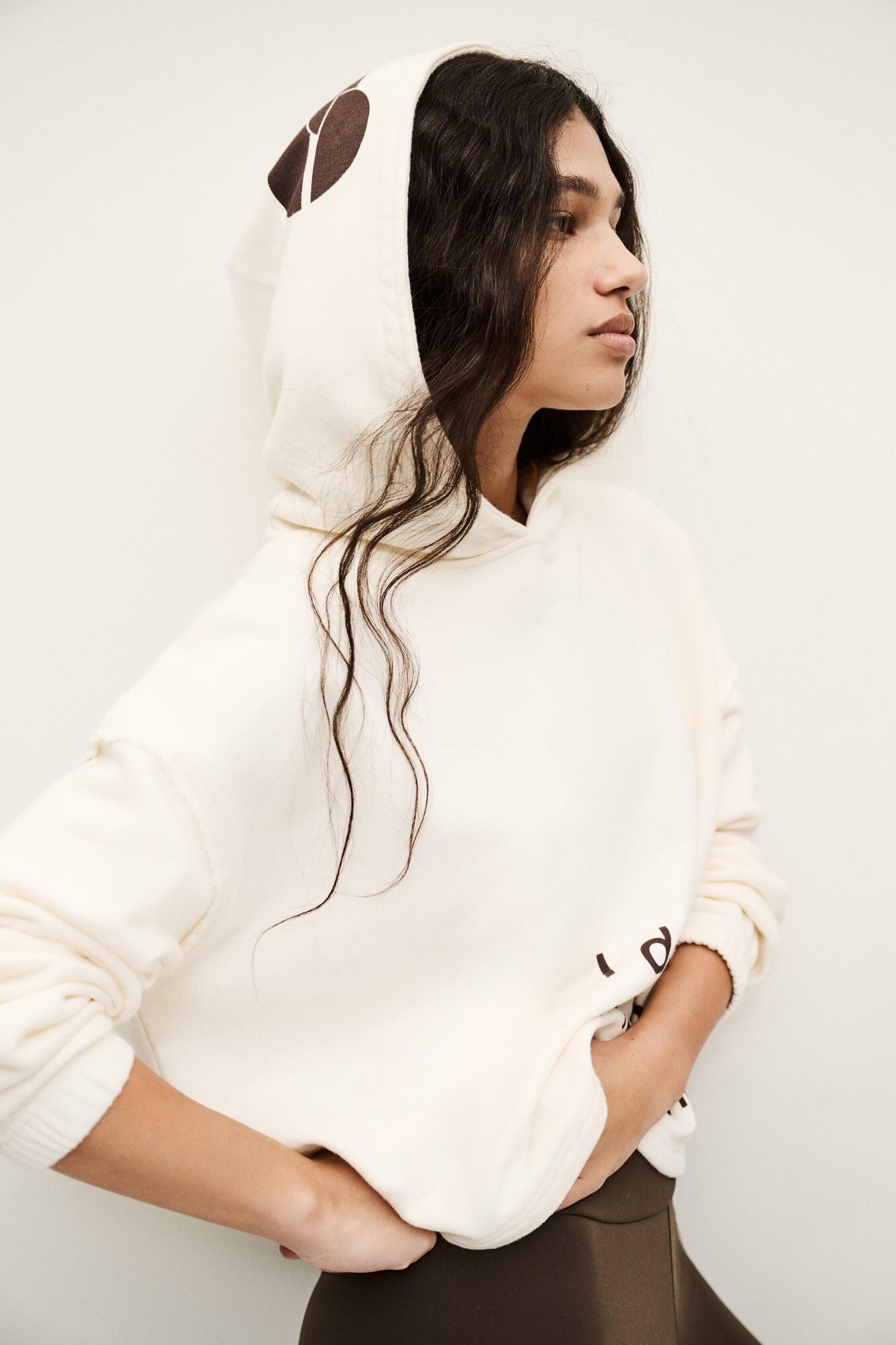 ba&sh Hoodie Pimbus Off-White