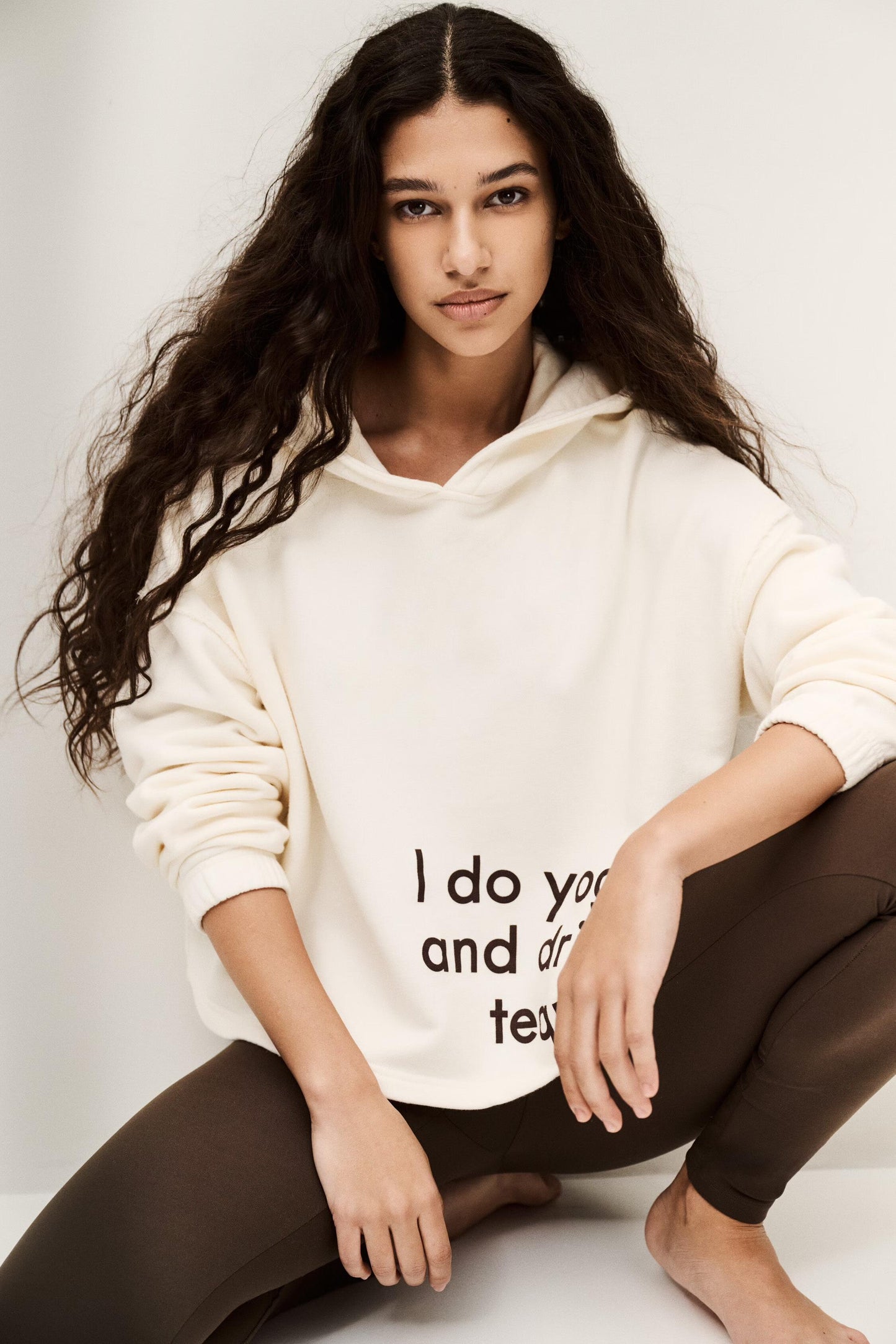 ba&sh Hoodie Pimbus Off-White