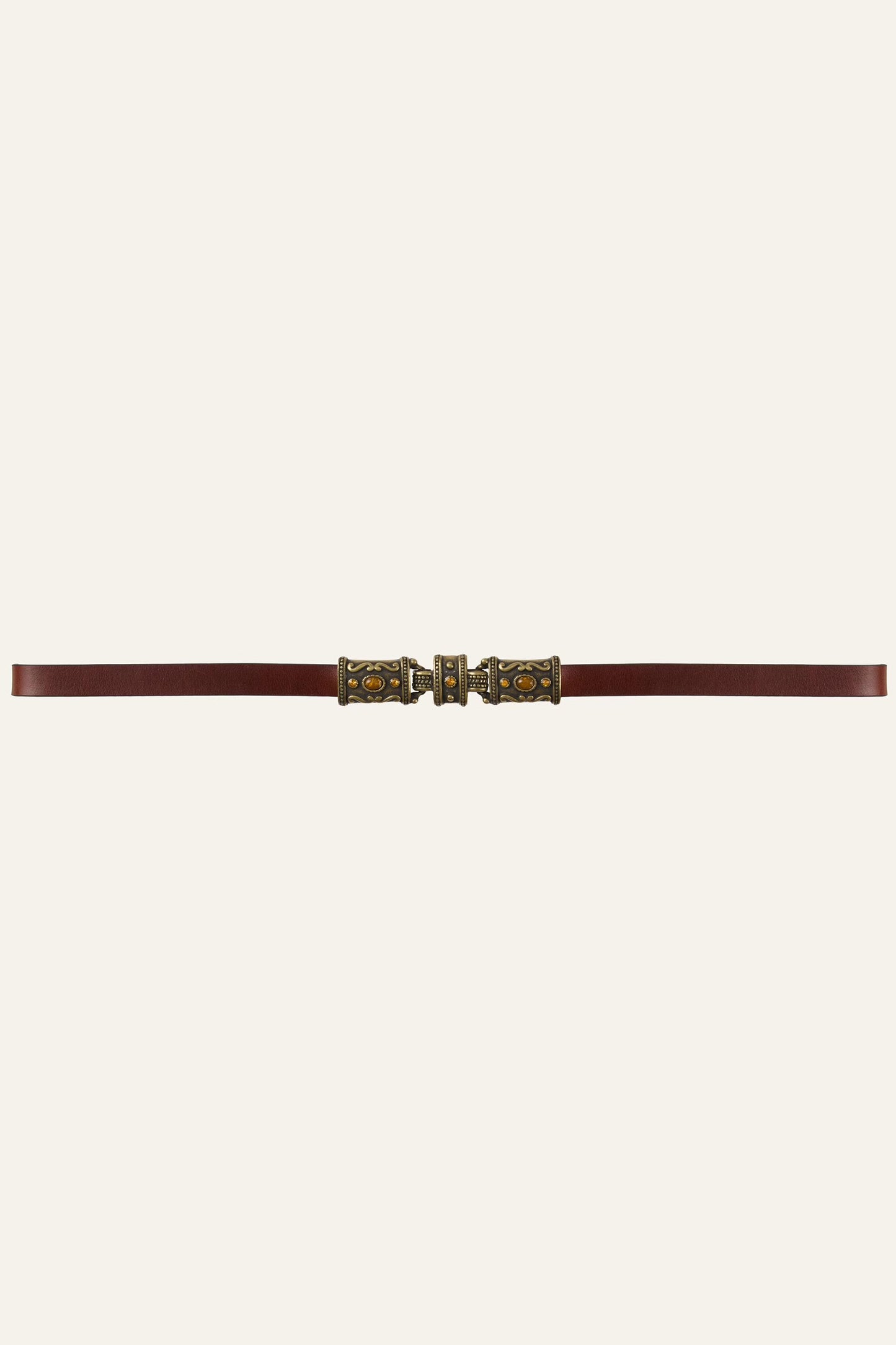ba&sh Leather Belt Bara Brown