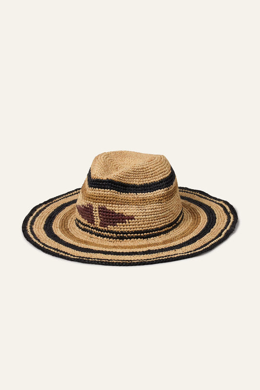 ba&sh Woven Hat Hindira Multicolored
