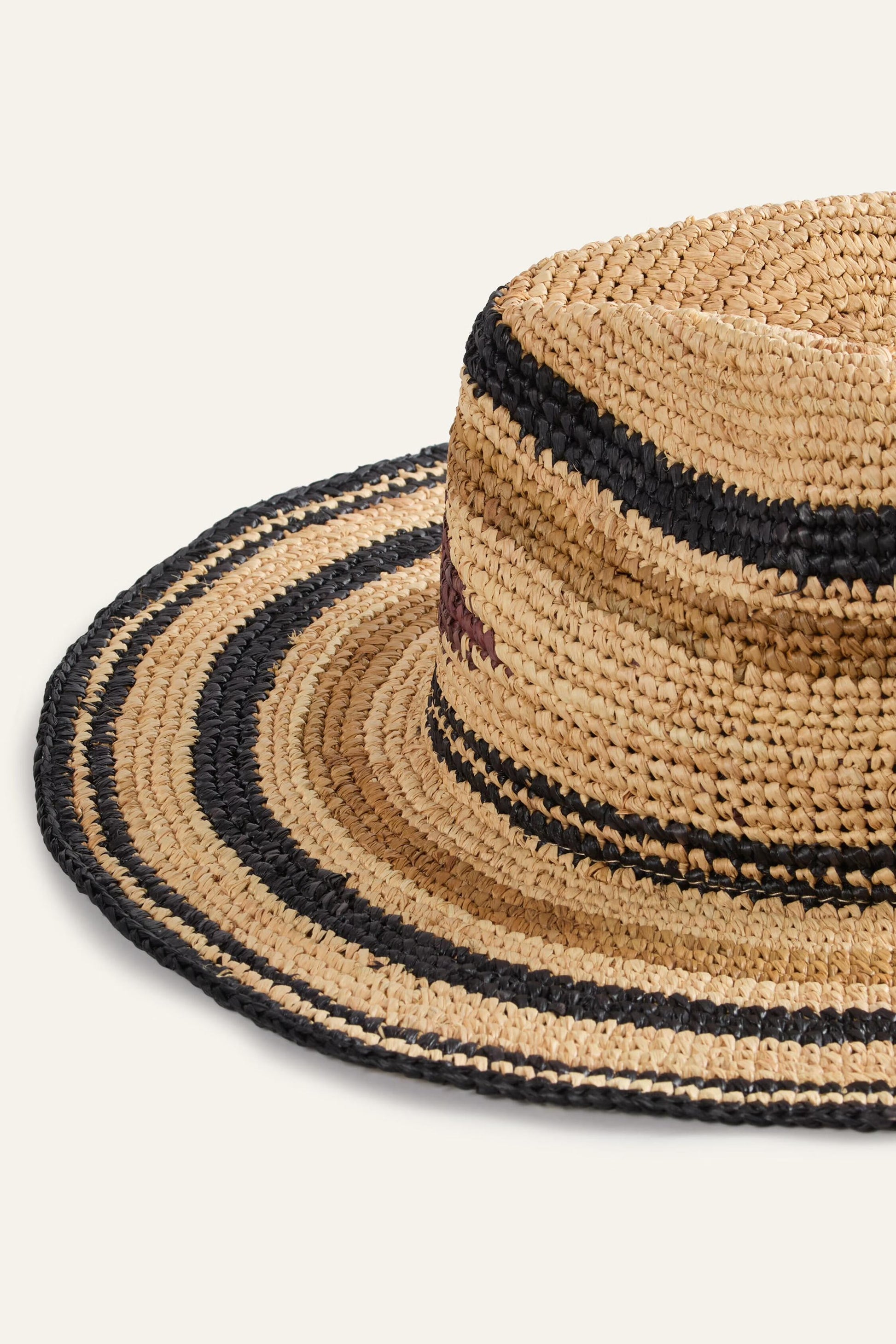 ba&sh Woven Hat Hindira Multicolored