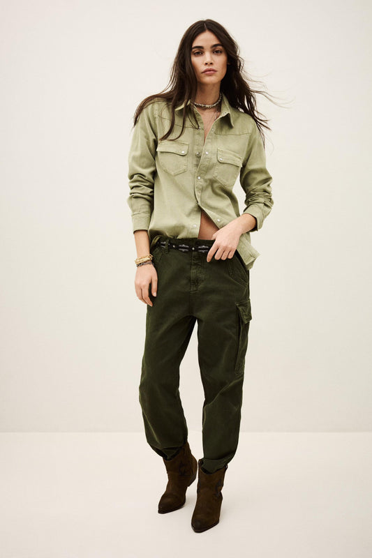 ba&sh Shirt Jada Green