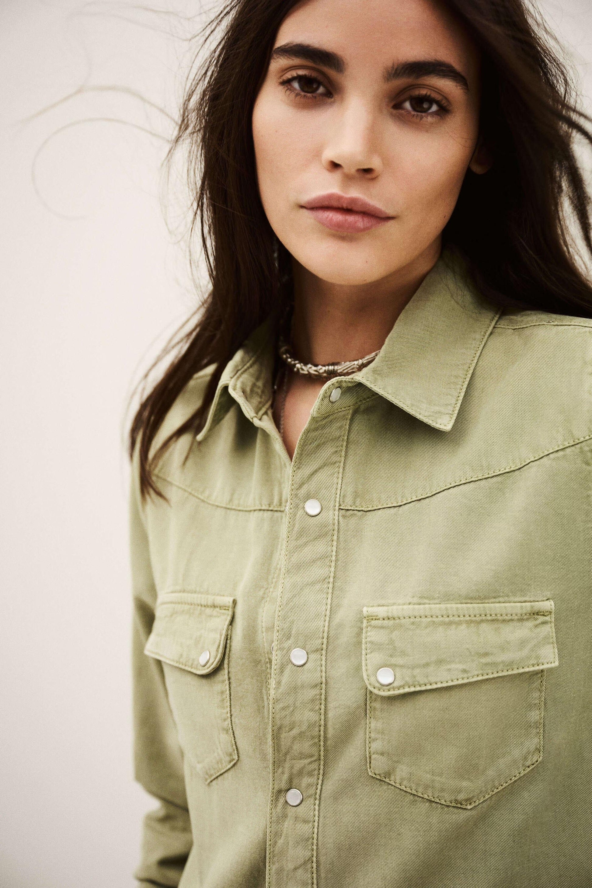 ba&sh Shirt Jada Green