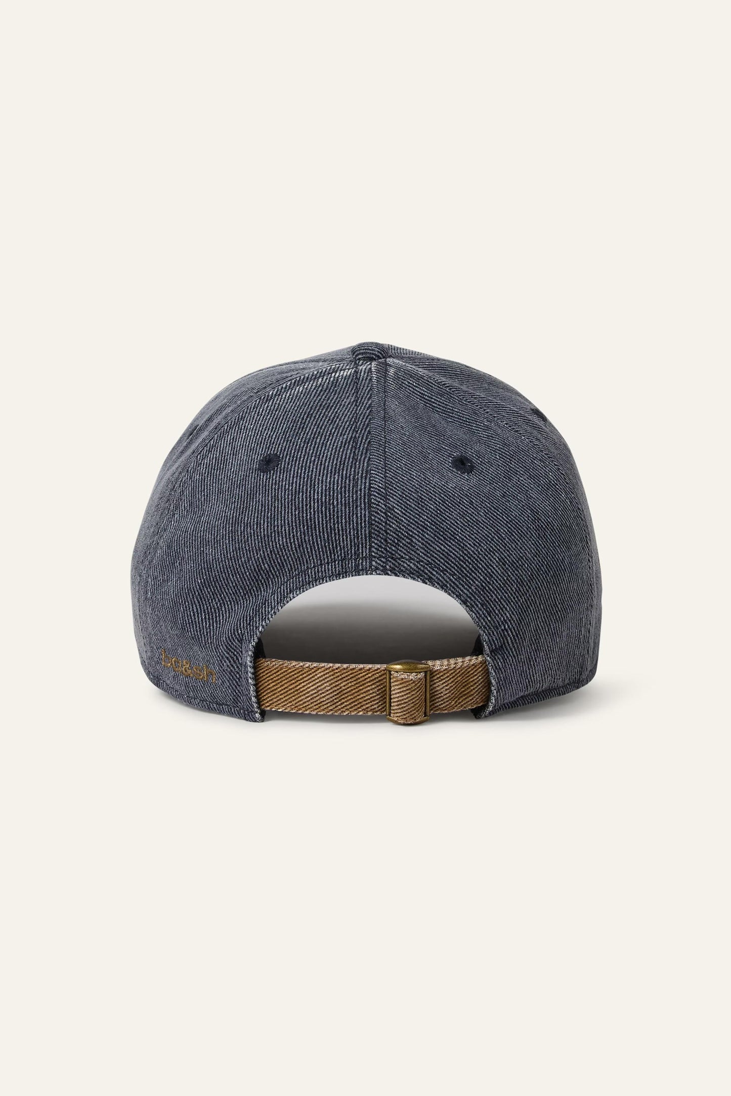 ba&sh Cotton Baseball Cap Henri Gray