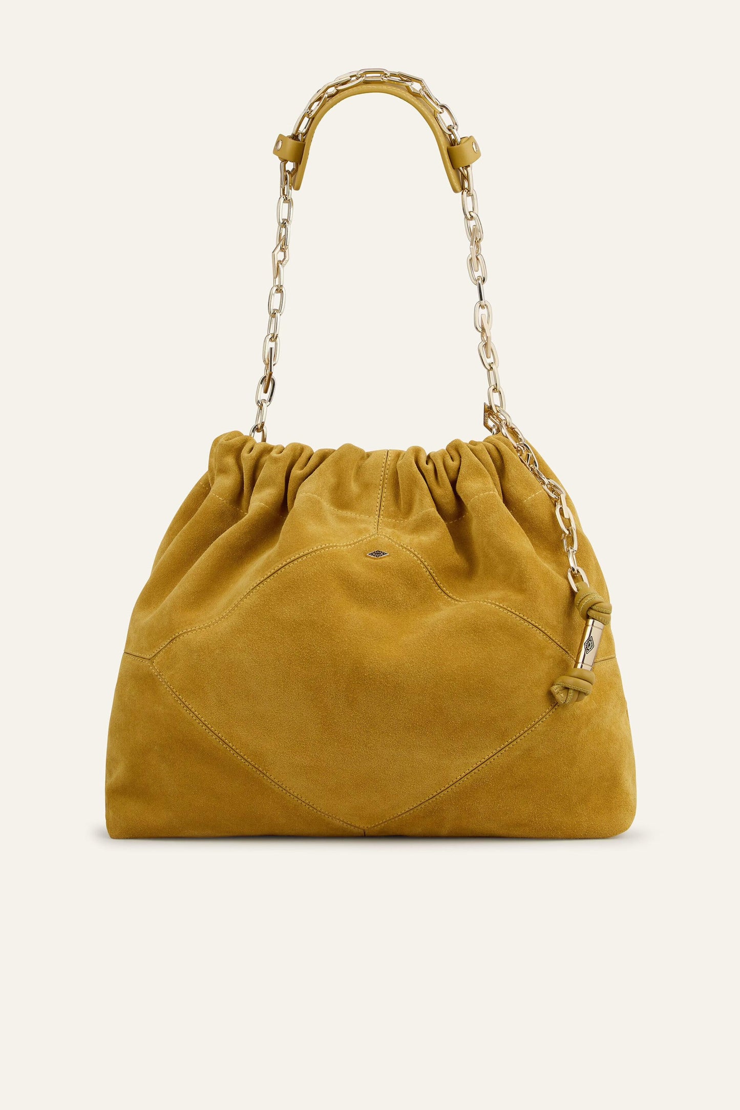 ba&sh Suede Tote Bag June Red