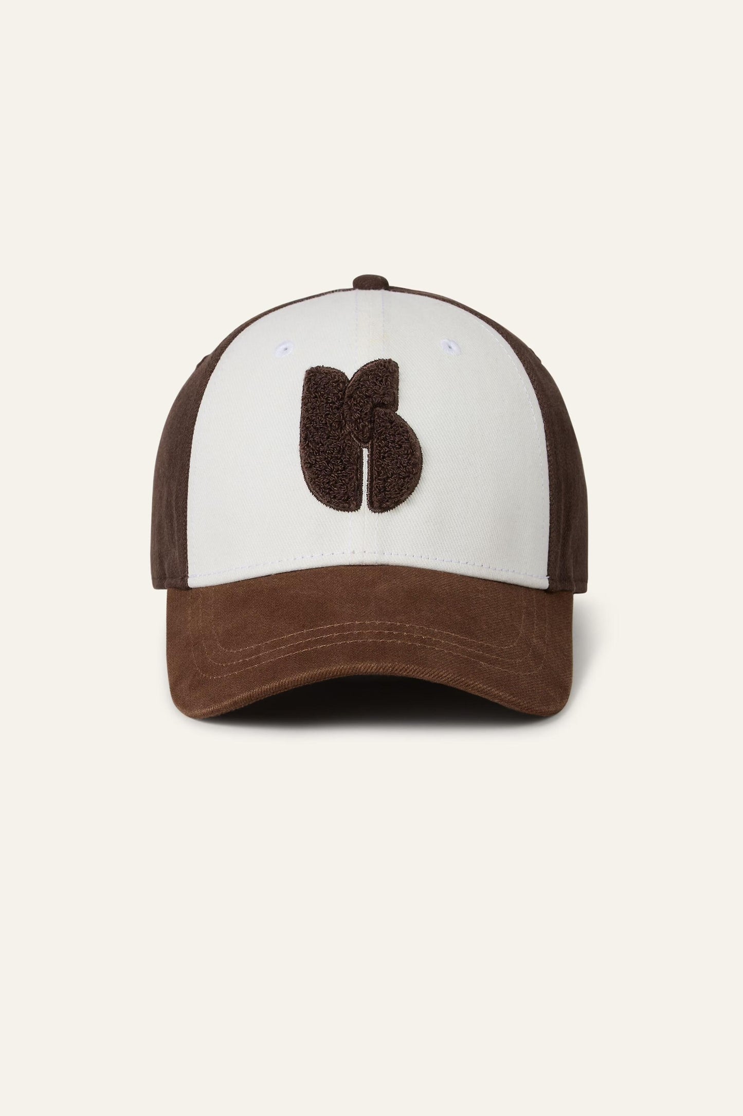 ba&sh Cotton Baseball Cap Henri Brown