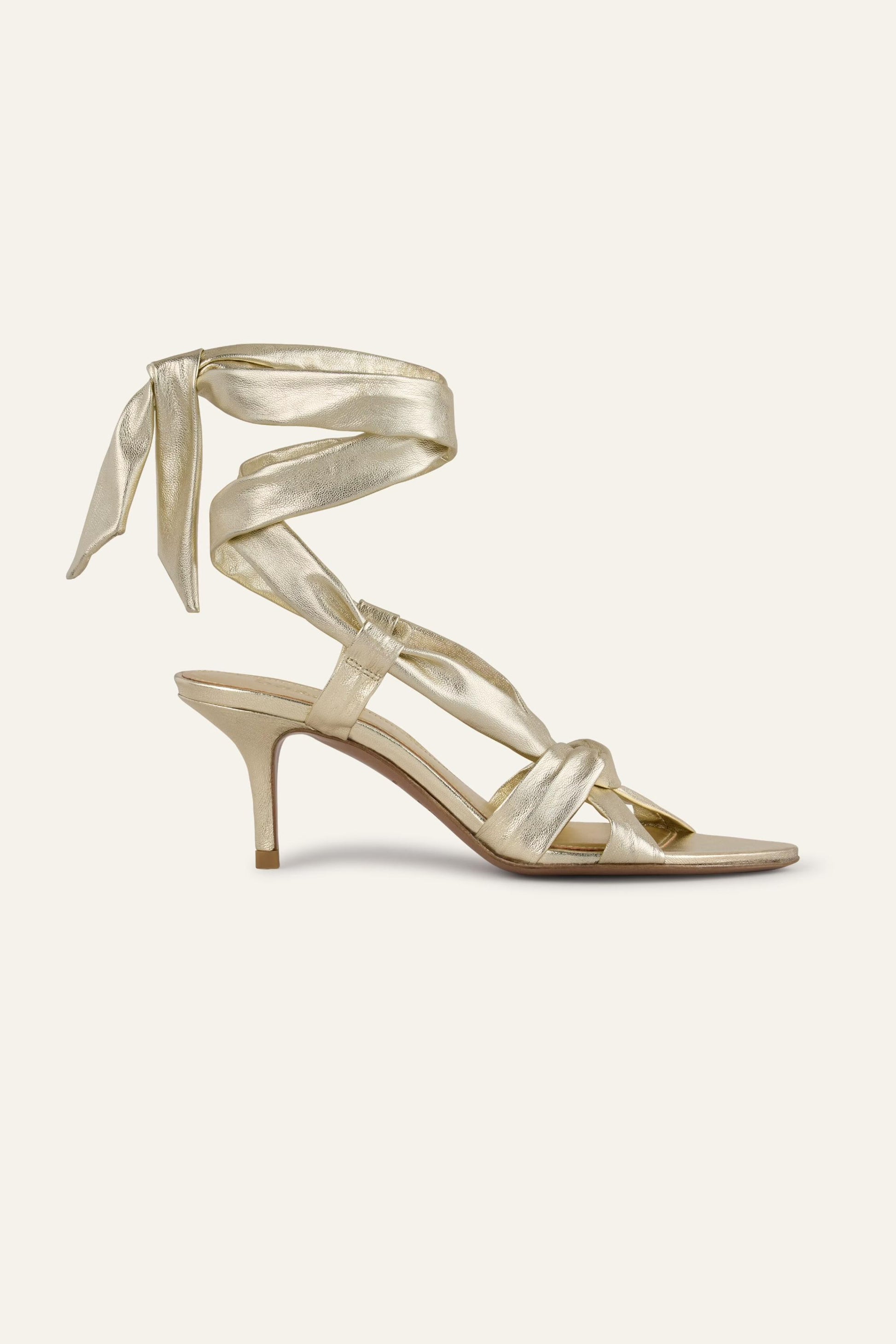 ba&sh Heeled Sandals Covilla Gold