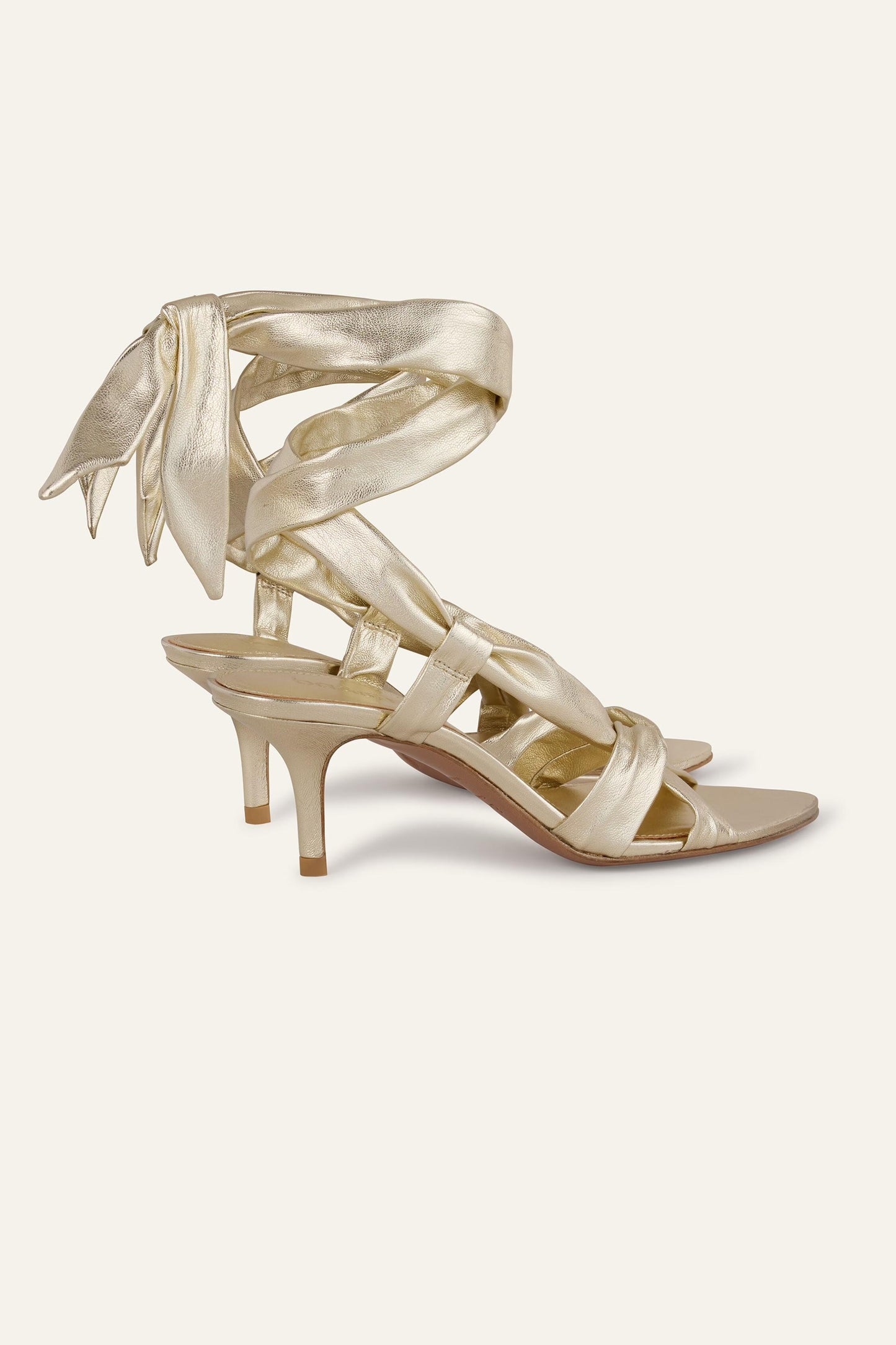 ba&sh Heeled Sandals Covilla Gold