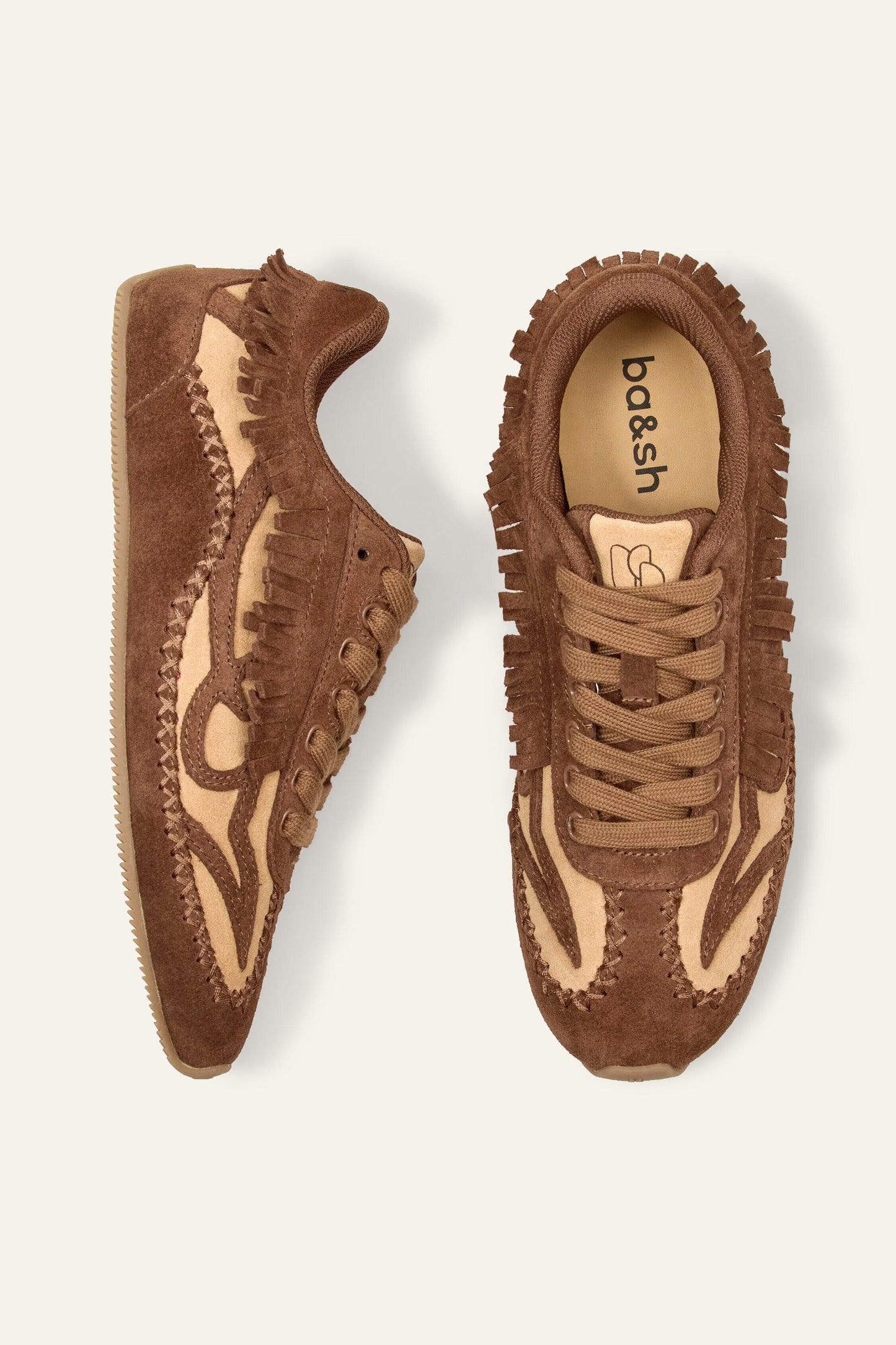 ba&sh Celleste Sneakers Brown