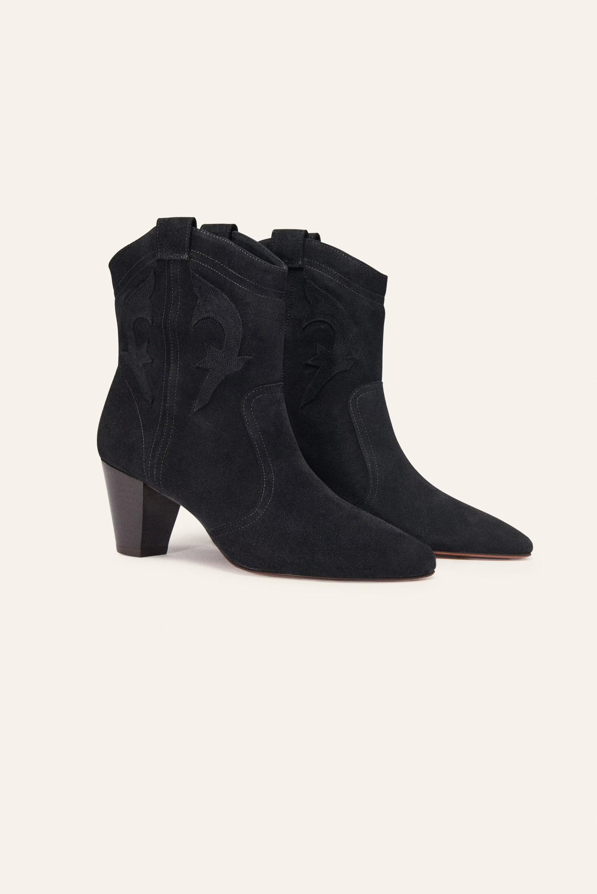 ba&sh Ankle-Boots Casey Gray