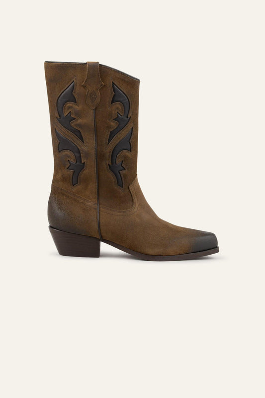 ba&sh Curtis Boots Brown