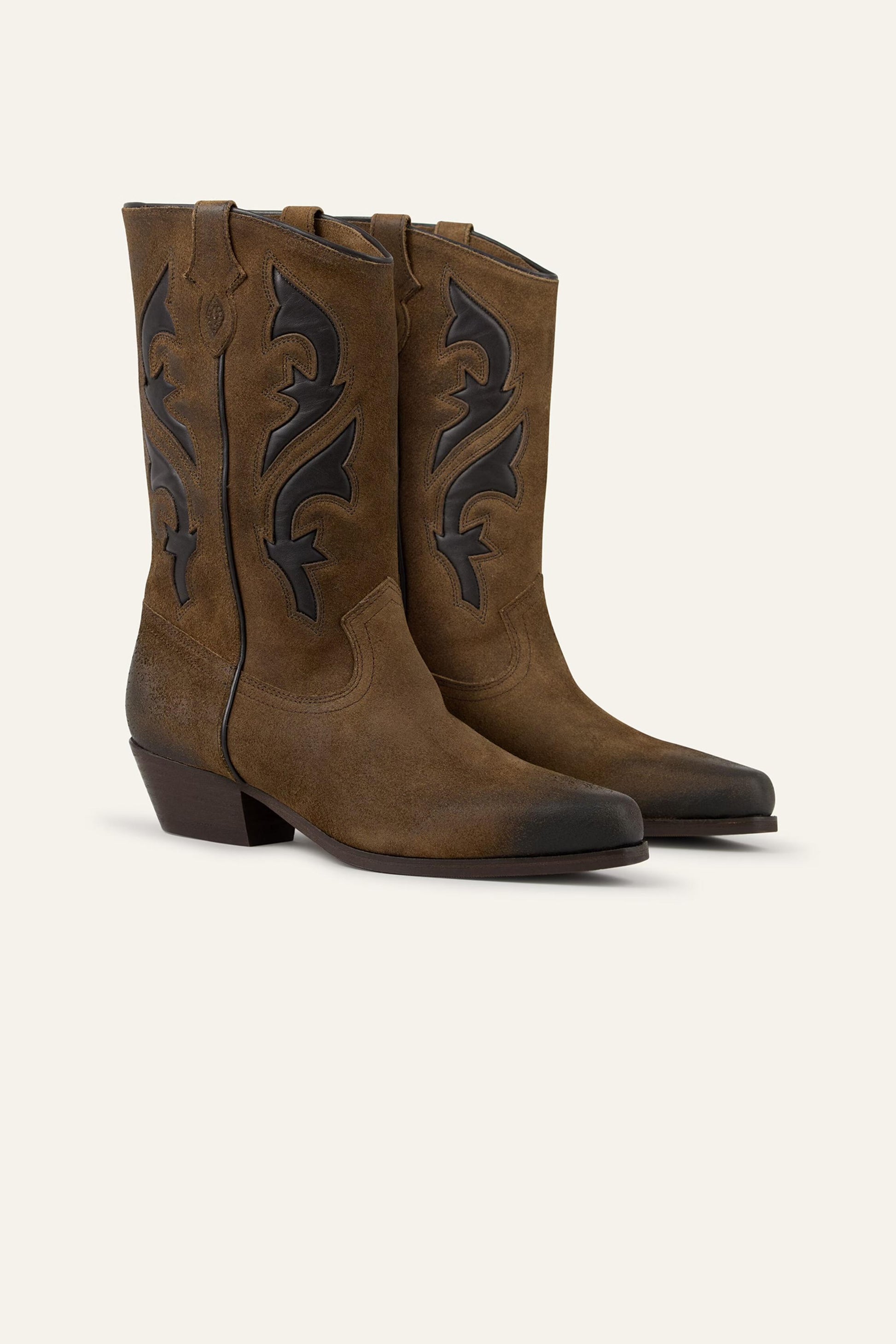 ba&sh Curtis Boots Brown
