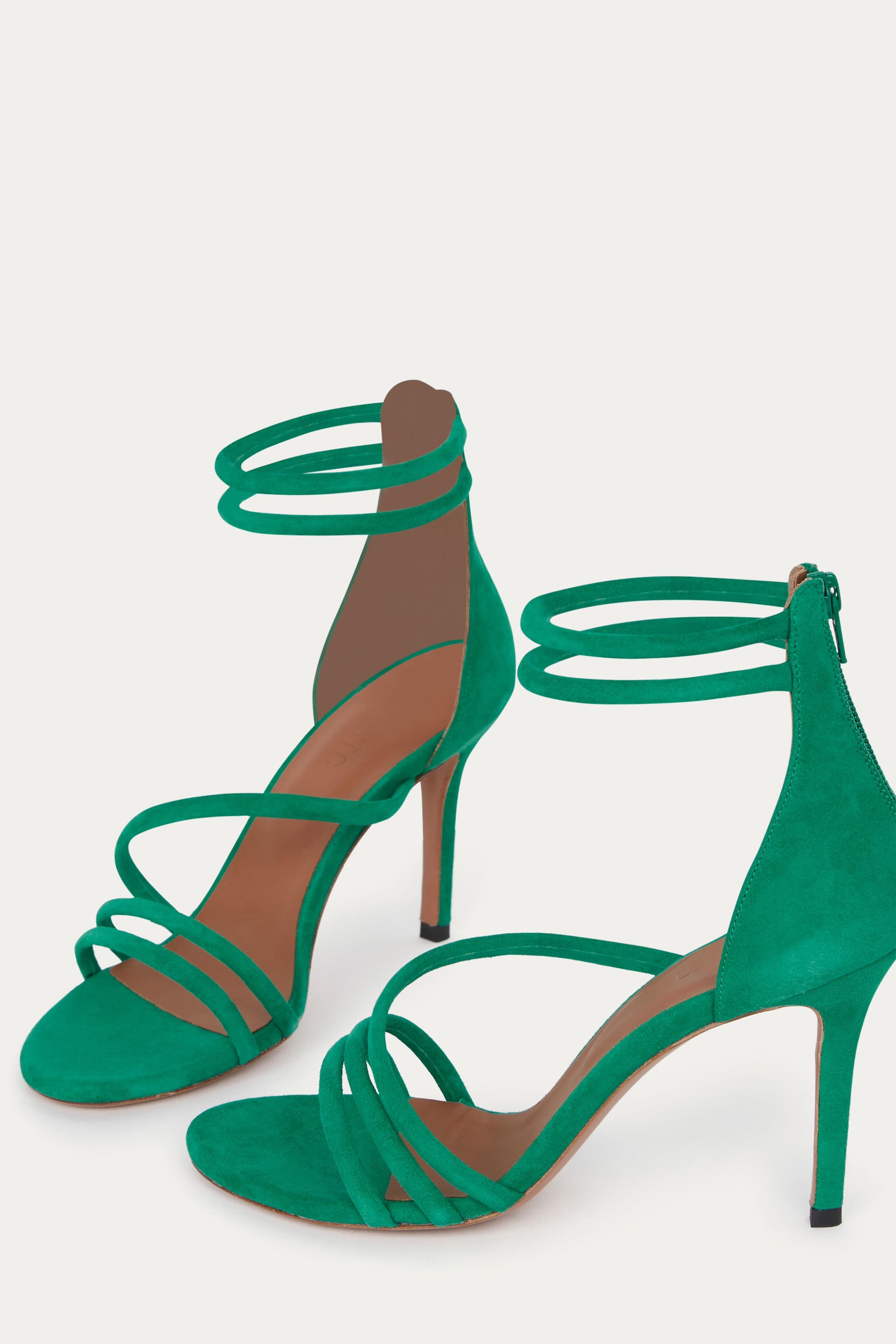 ba&sh Highheeled Sandals Christy Green