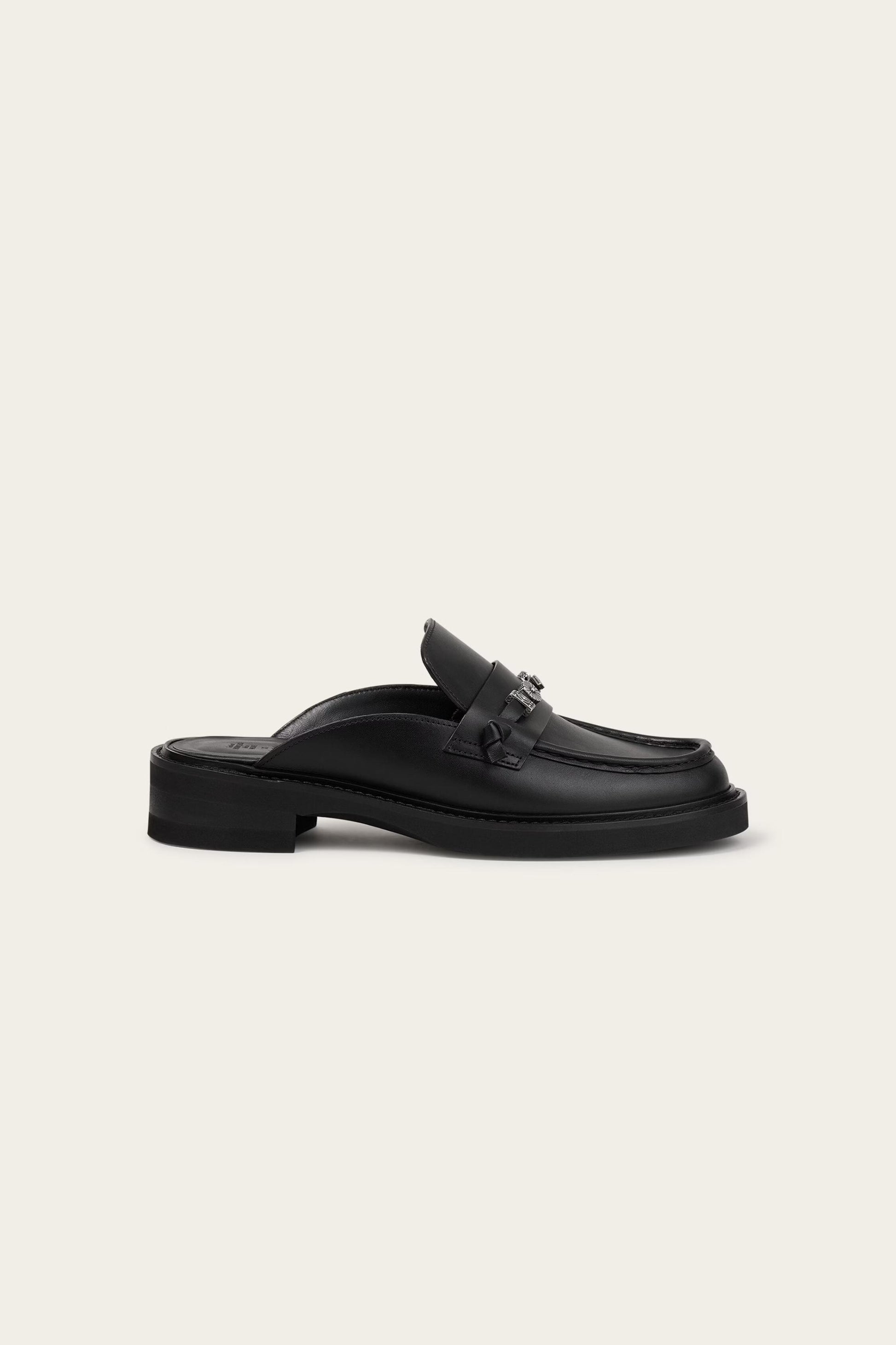 ba&sh Huela Moccasins Black