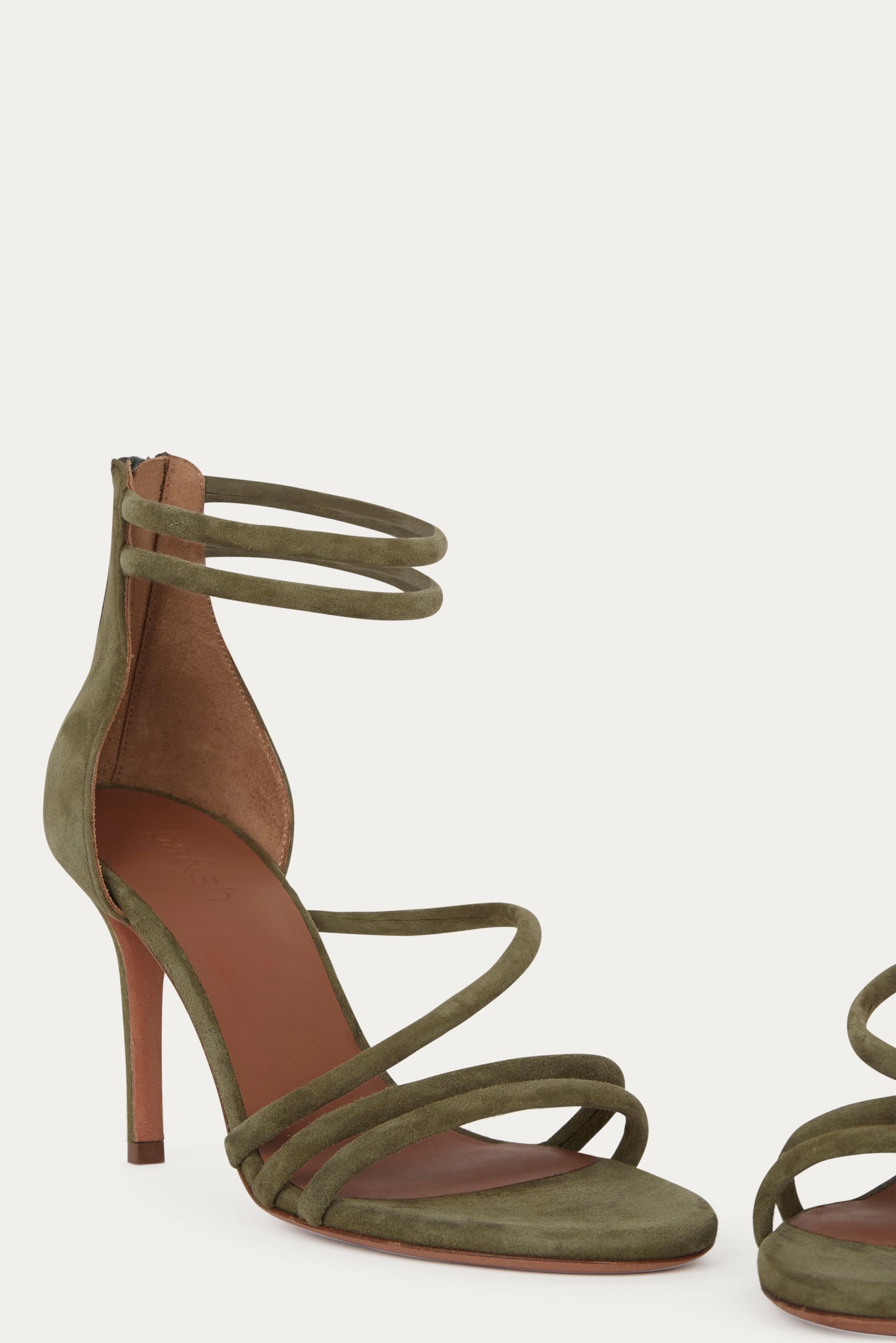 ba&sh Highheeled Sandals Christy Green