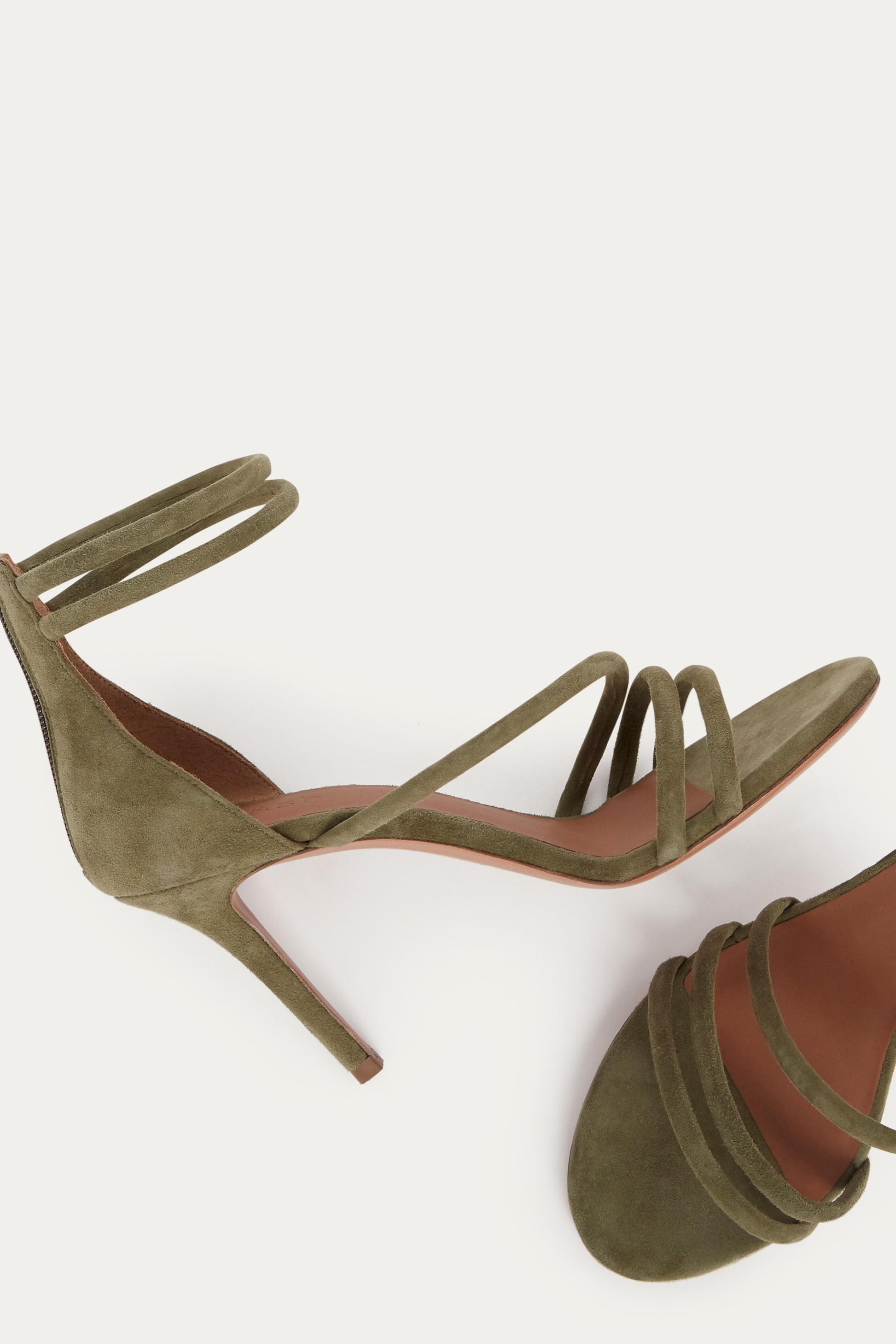 ba&sh Highheeled Sandals Christy Green