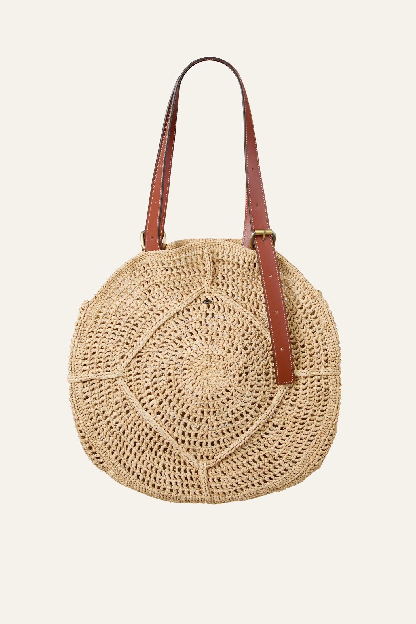ba&sh Raffia Straw Bag Palma Natural