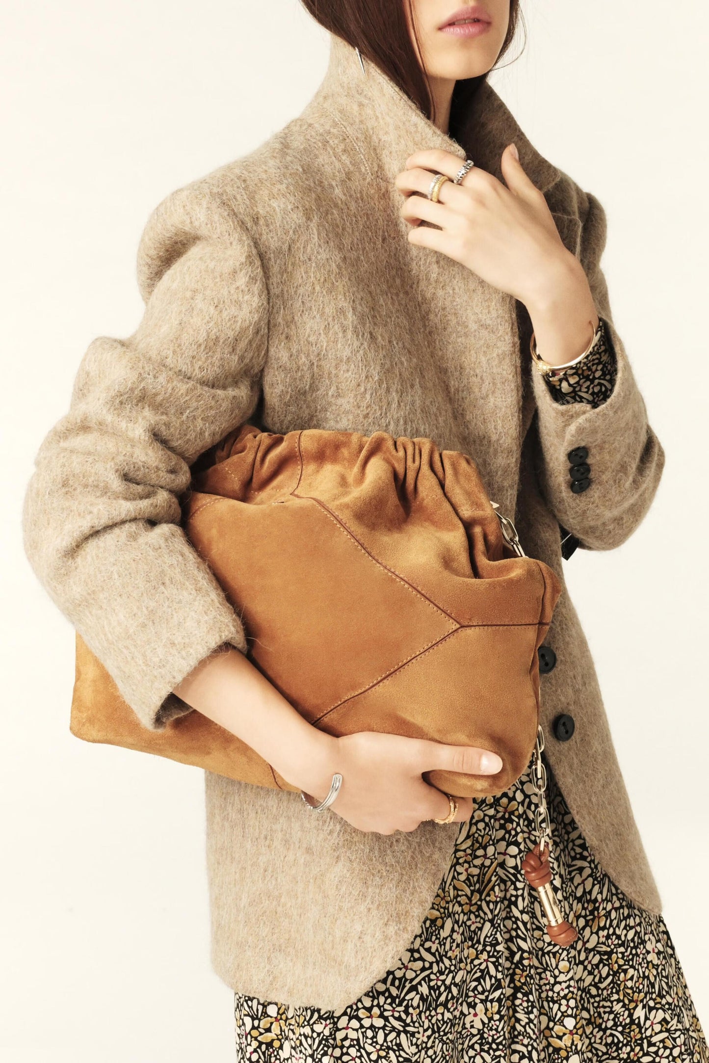 ba&sh Tote Bag Large Tote Brown