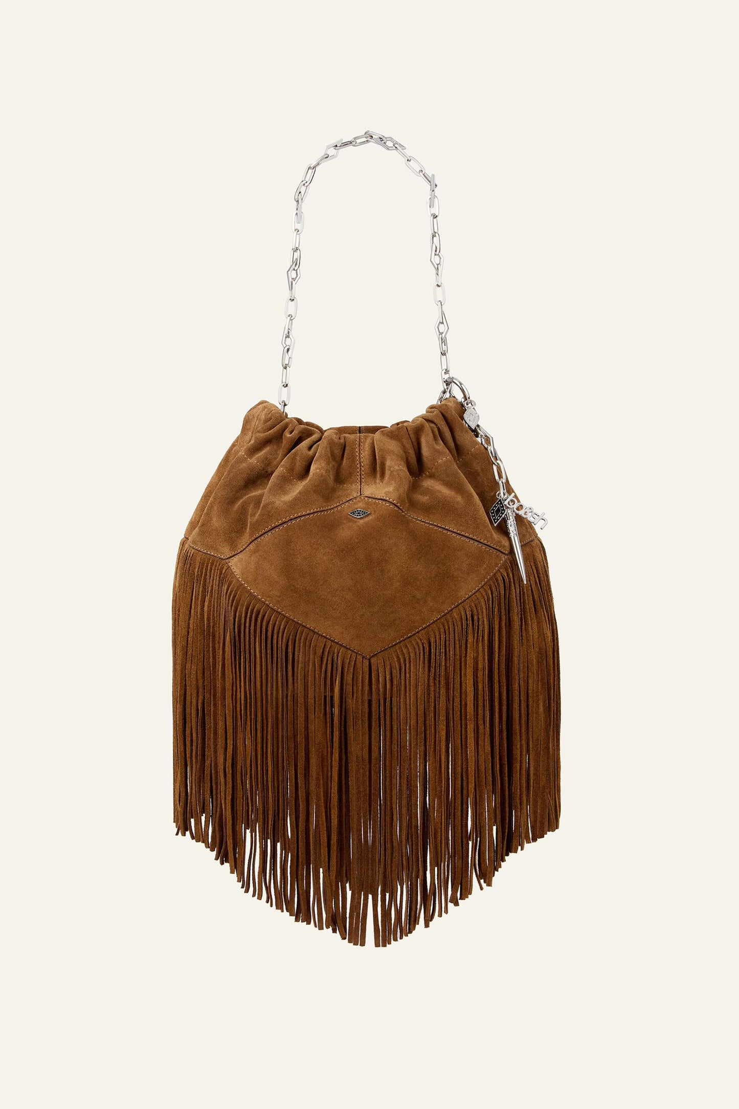 ba&sh Mini Suede Bag June Brown