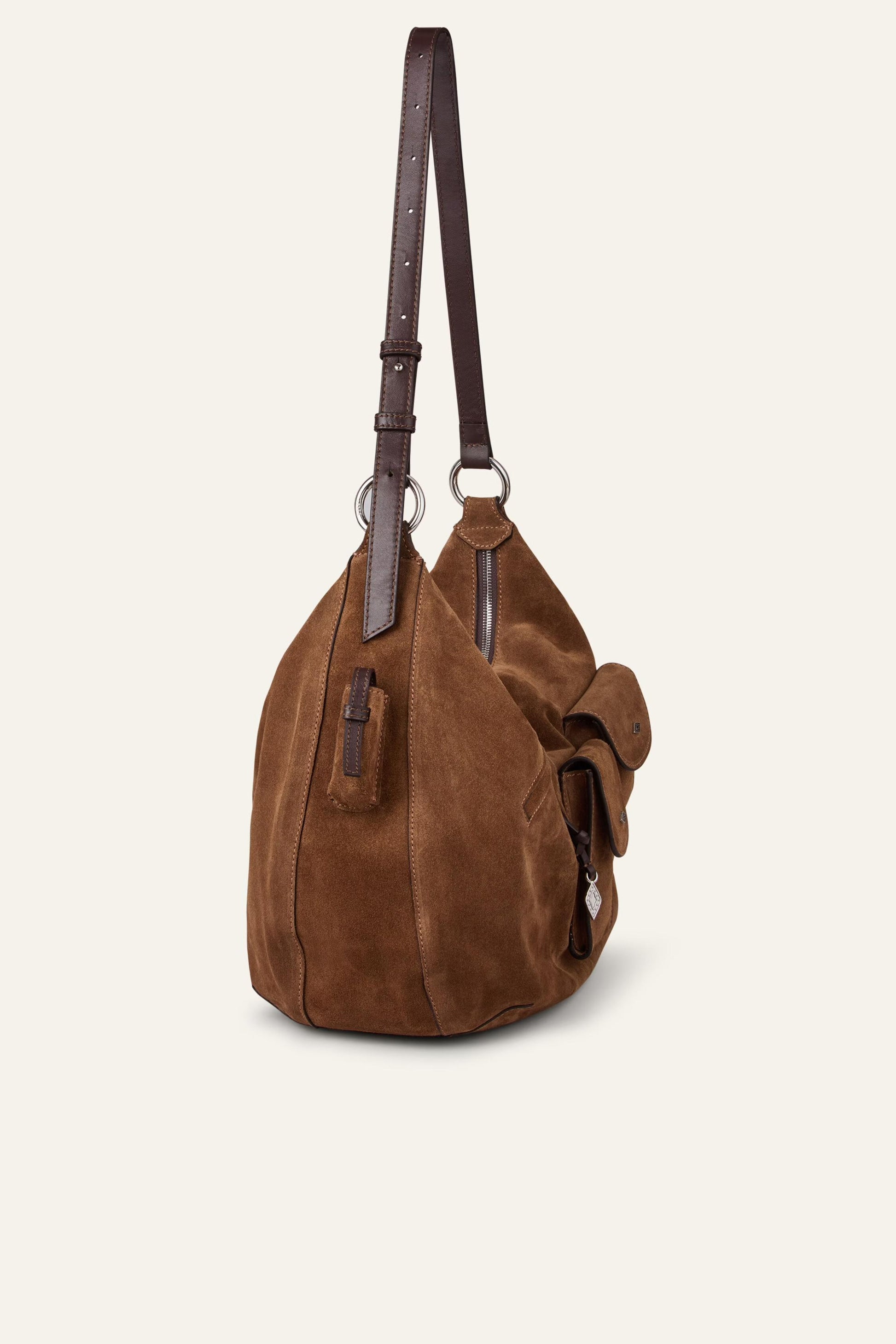 ba&sh Multi-Pocket Bag Arya Brown