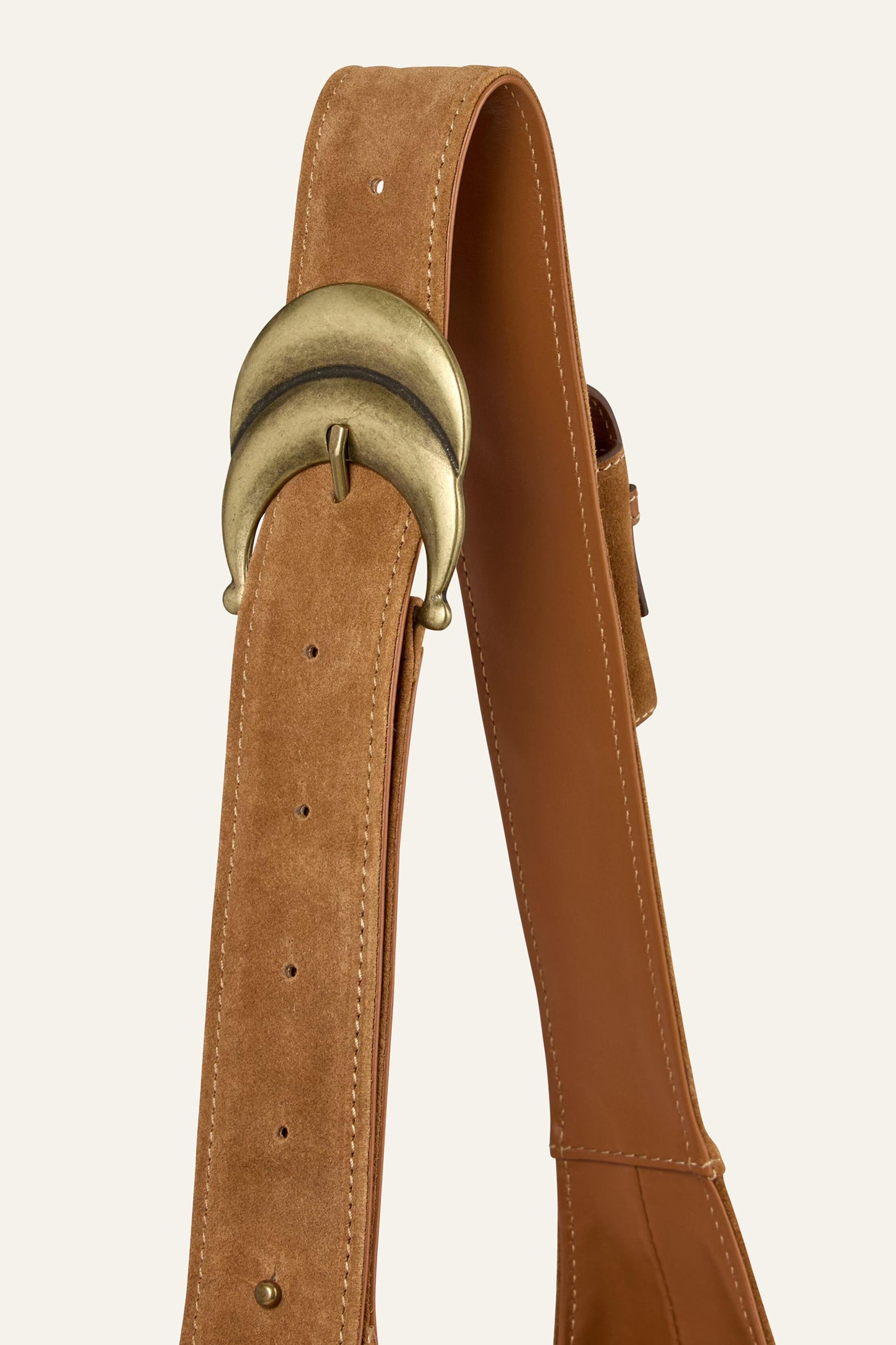 ba&sh Multi-Pocket Bucket Bag Youyou Brown