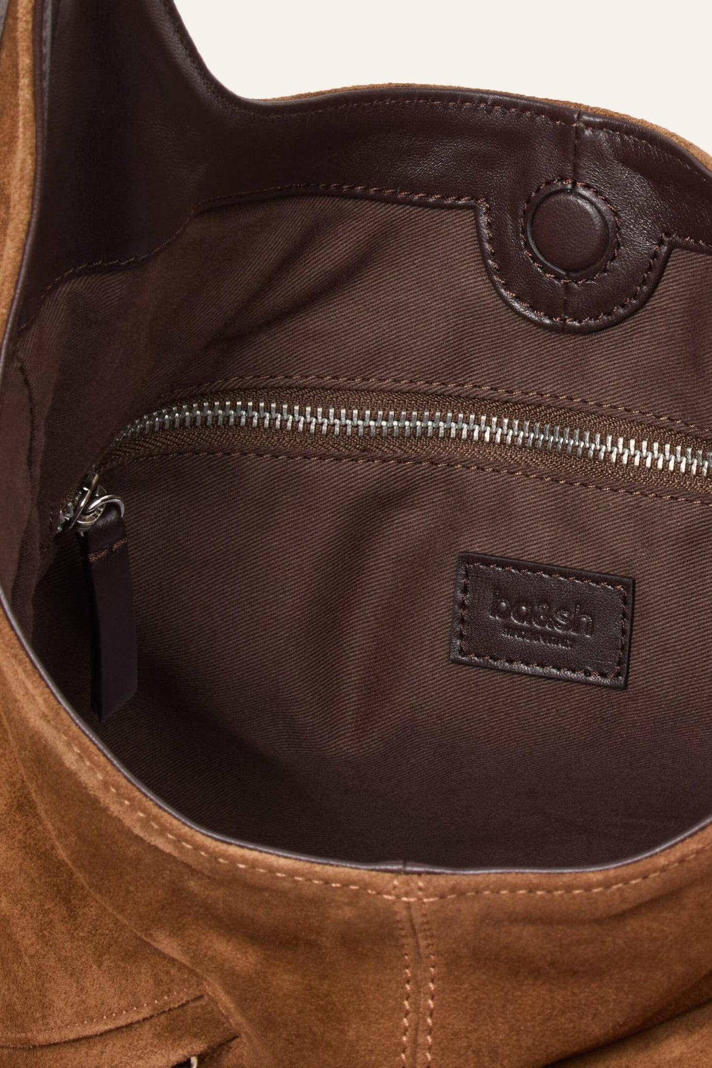 ba&sh Multi-Pocket Bucket Bag Youyou Brown