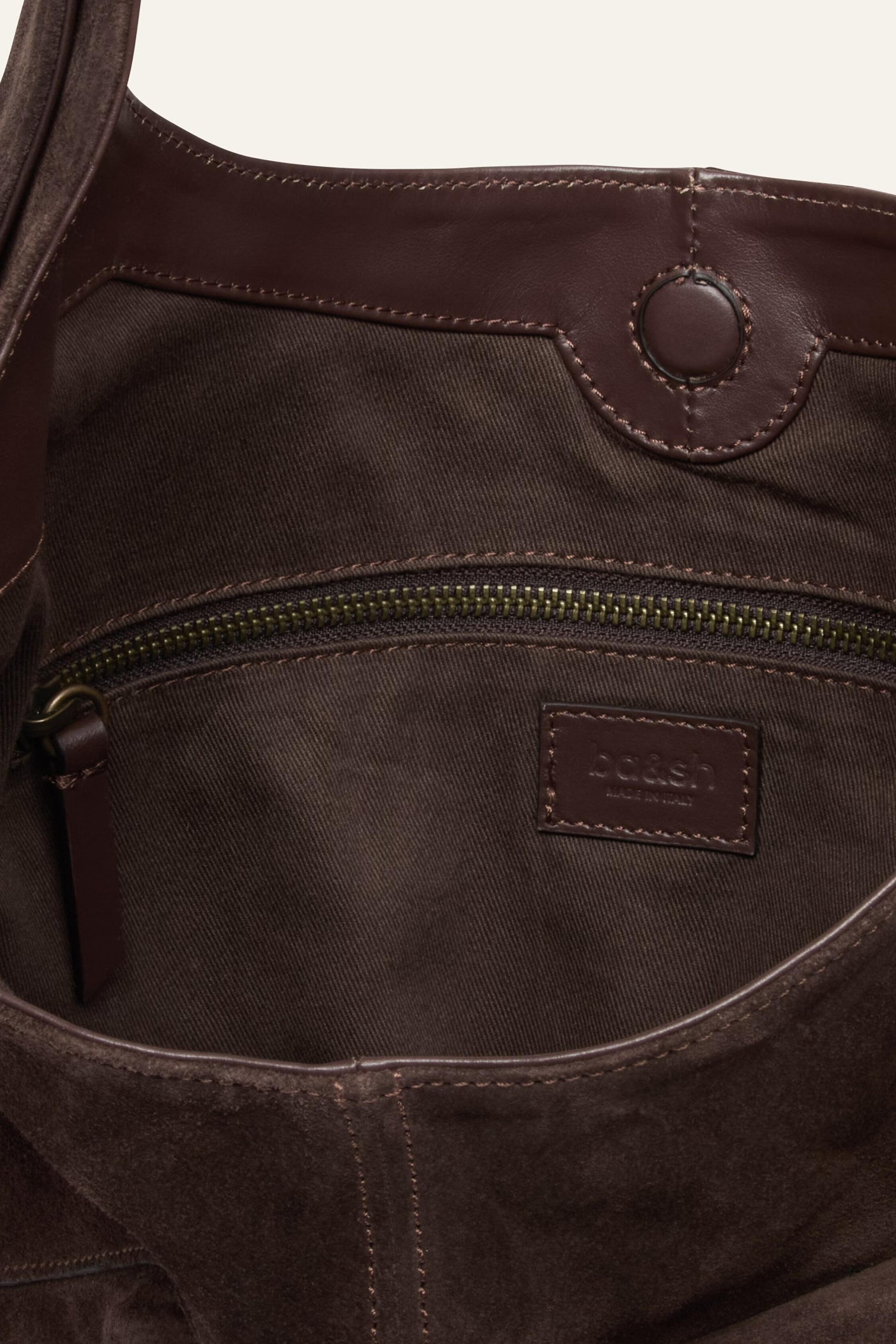 ba&sh Multi-Pocket Bucket Bag Youyou Brown
