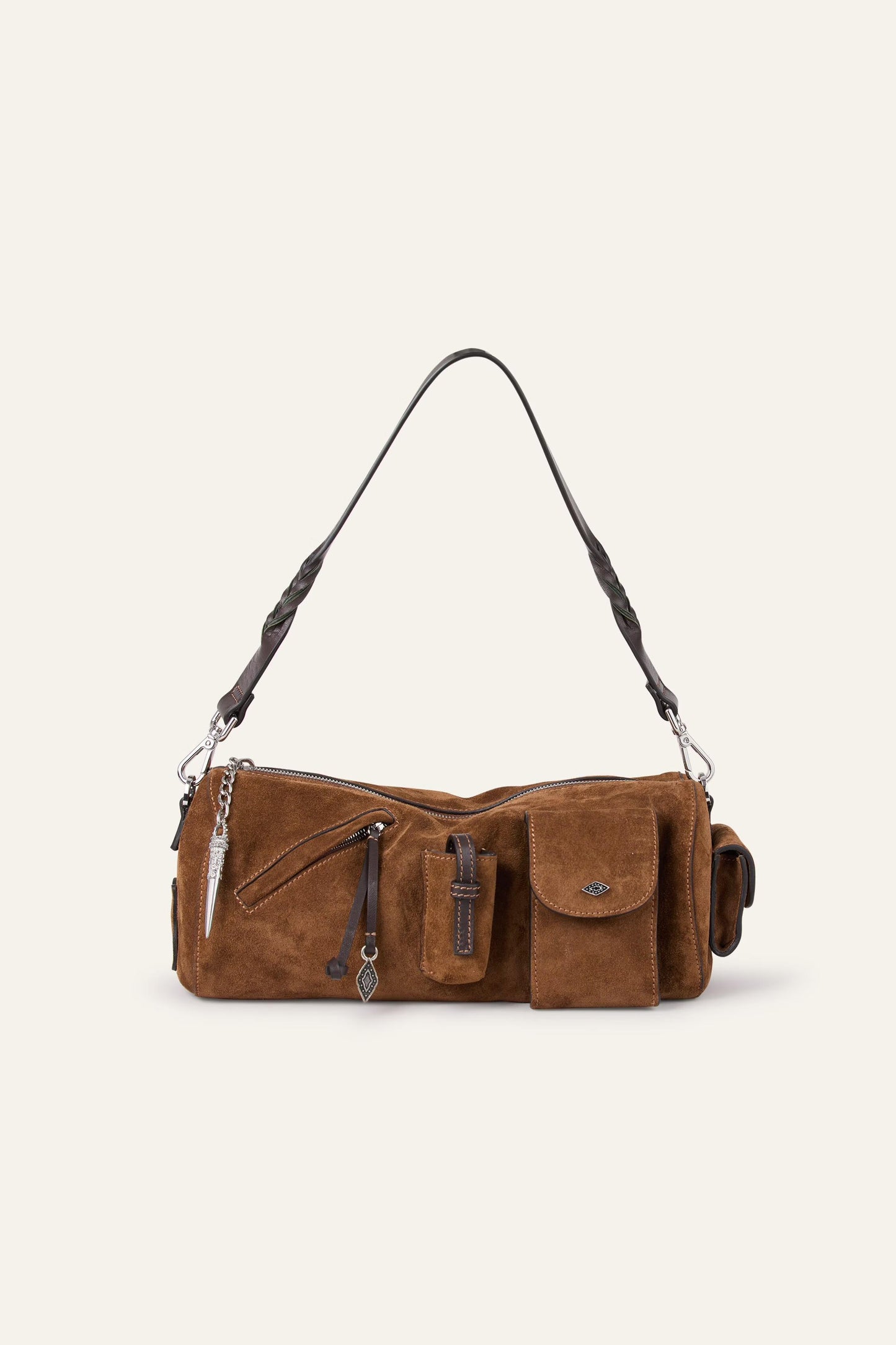 ba&sh Multi-Pocket Bag Beni Brown