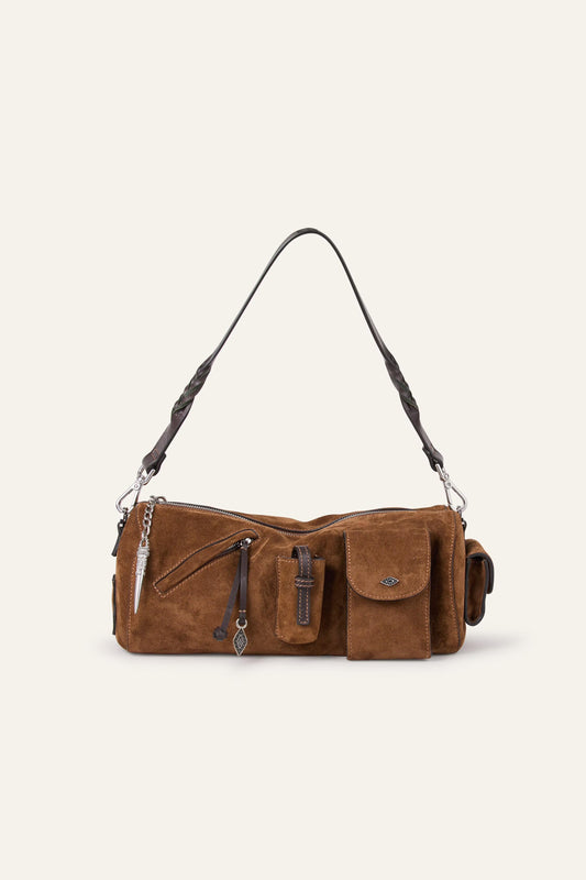 ba&sh Multi-Pocket Bag Beni Brown