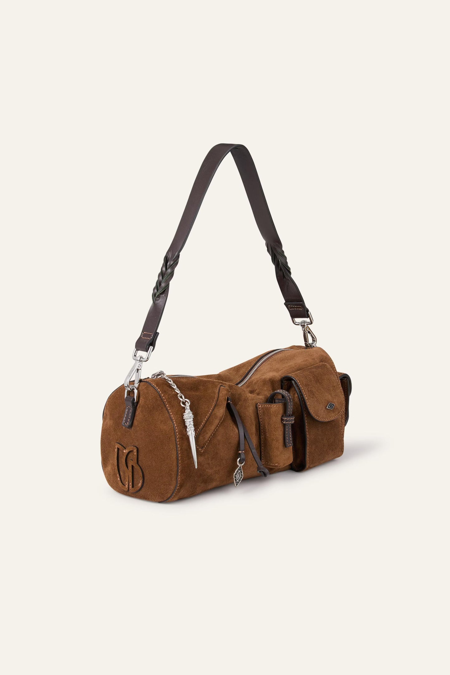 ba&sh Multi-Pocket Bag Beni Brown